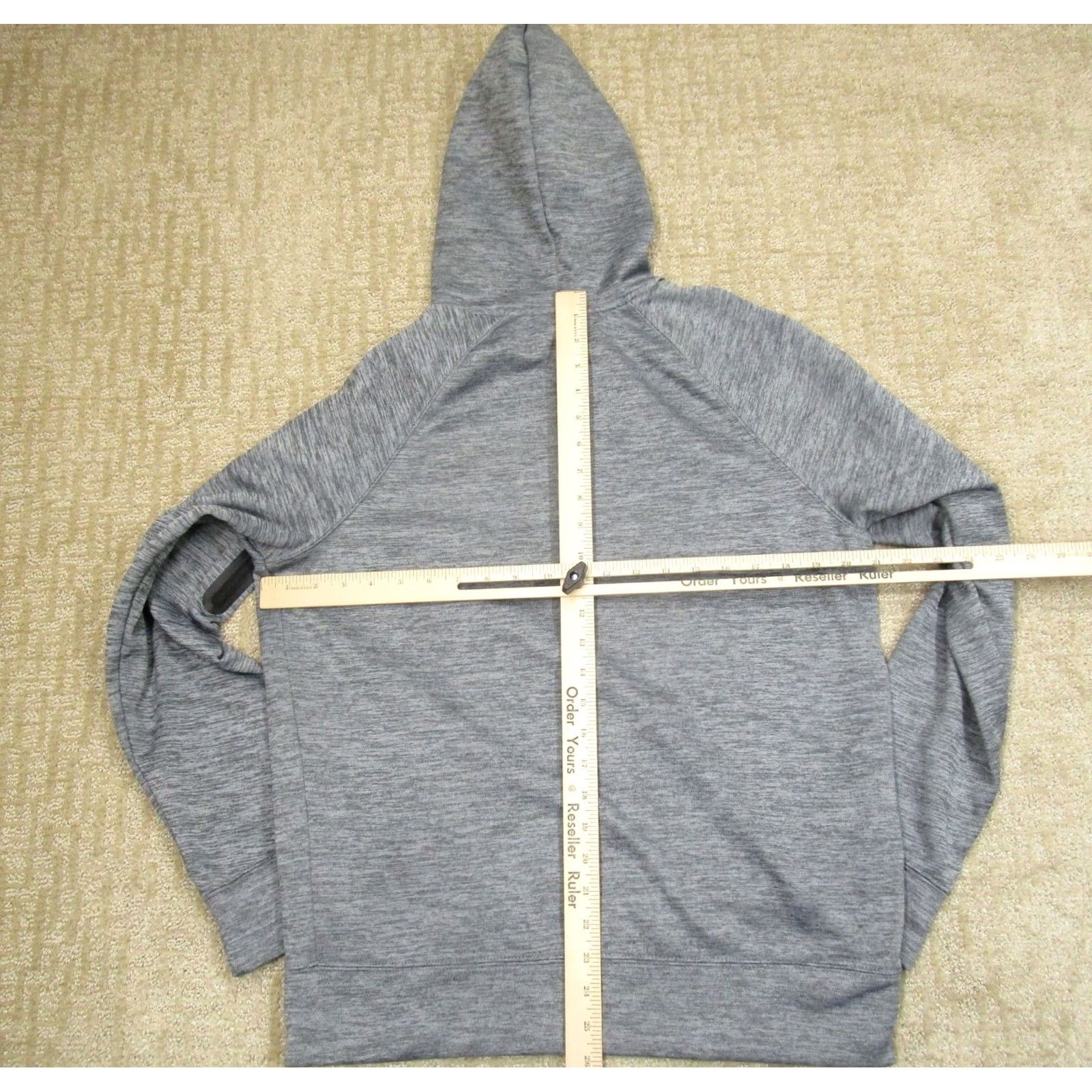 Spyder Spyder Hoodie Mens Small Heather Gray Kangaroo Pocket Sweatshirt Pullover Active Size US S / EU 44-46 / 1 - 5 Thumbnail