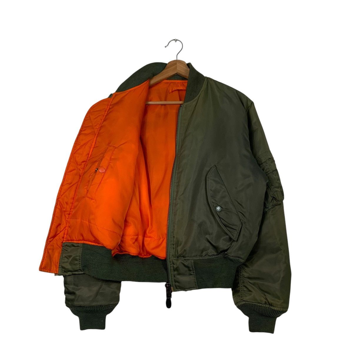 Vintage 90’s WESTOP INDUSTRIES Ma1 Flight Bomber Jacket #2346-C105 Size US M / EU 48-50 / 2 - 9 Thumbnail