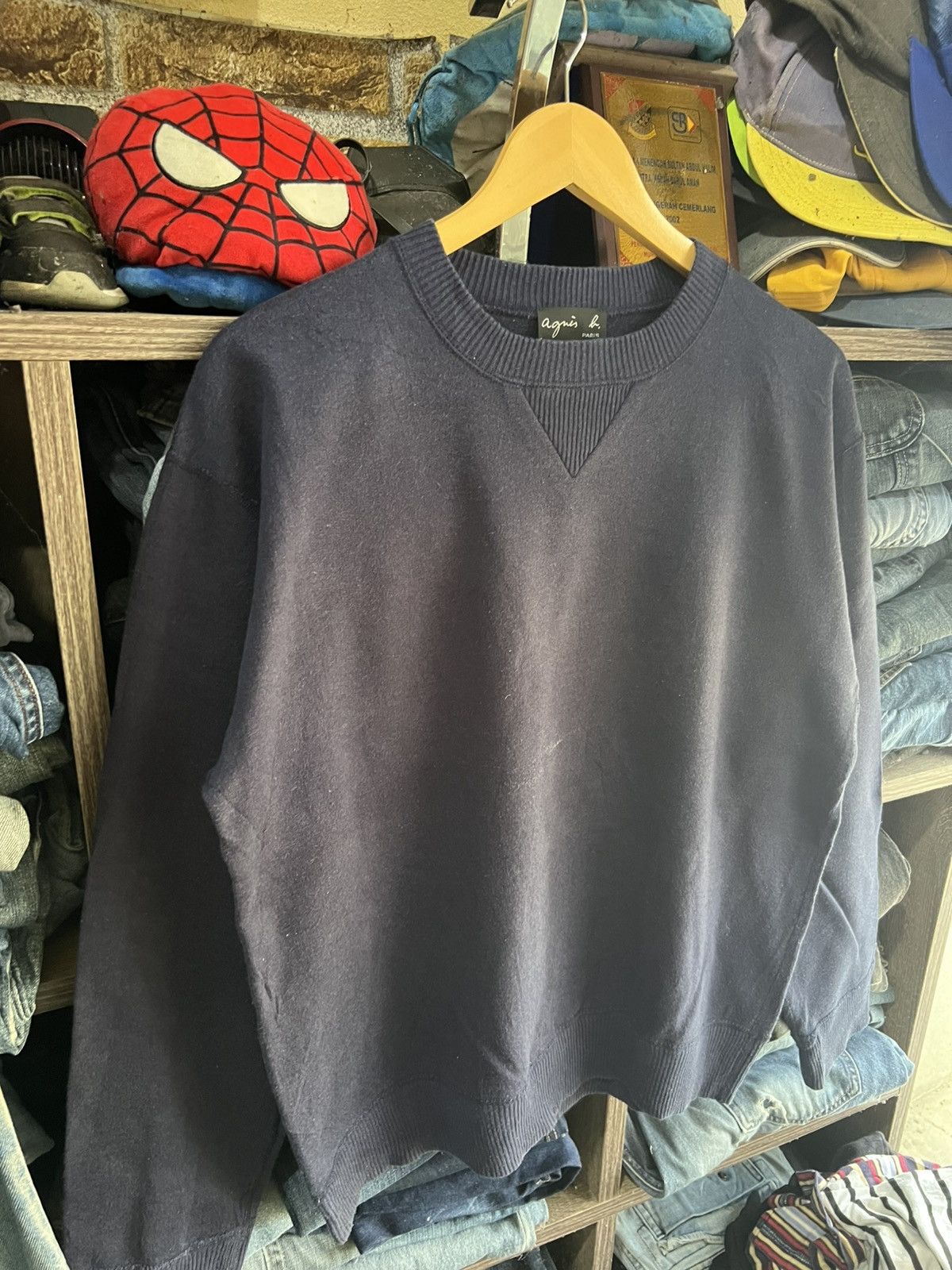 agnes b. 🔥Vintage Agnes B. Crewneck Sweatshirt Size US M / EU 48-50 / 2 - 9 Thumbnail