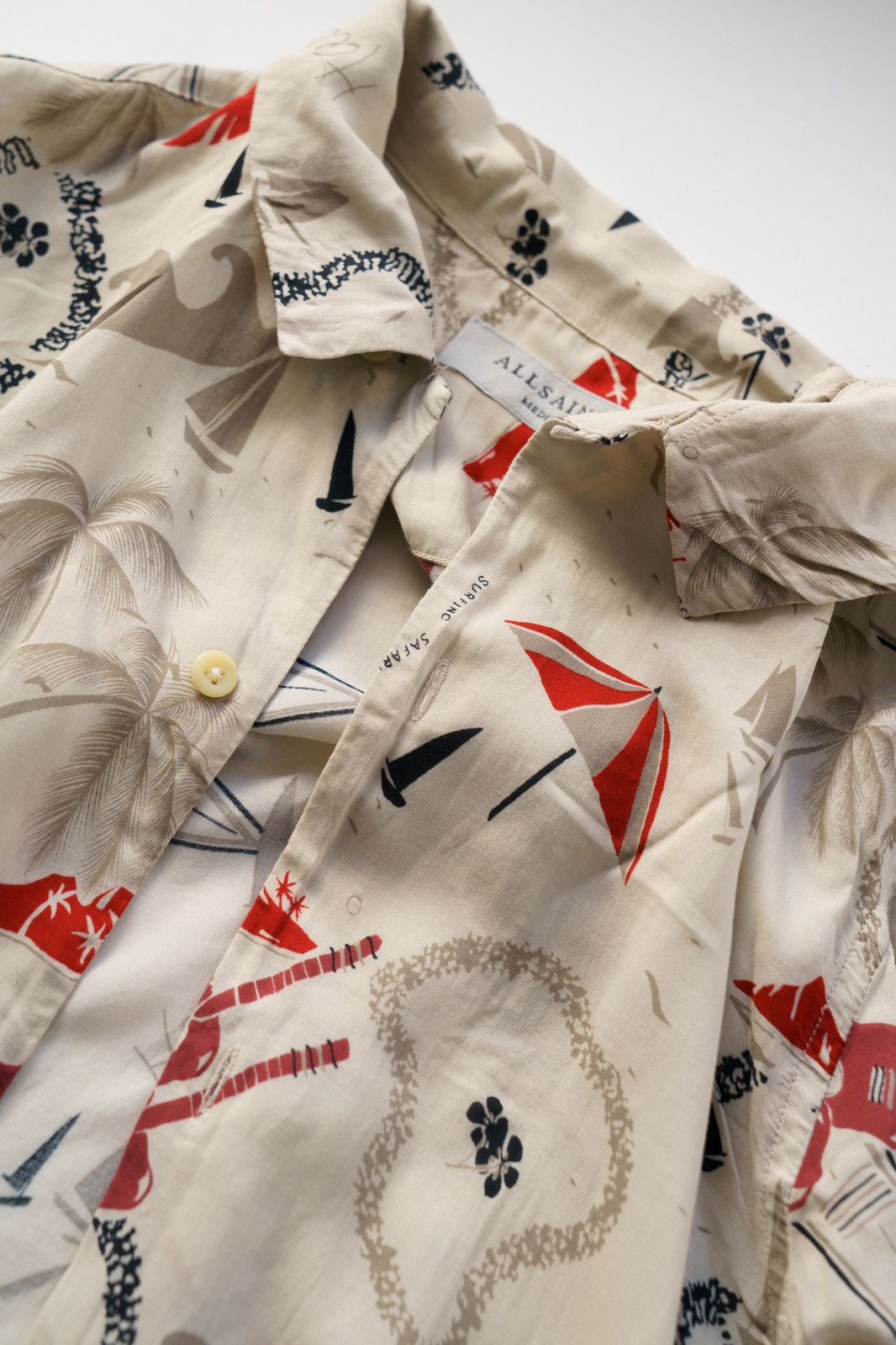 Allsaints Allsaints Ulua S/S Shirt Button ups Size US M / EU 48-50 / 2 - 5 Thumbnail