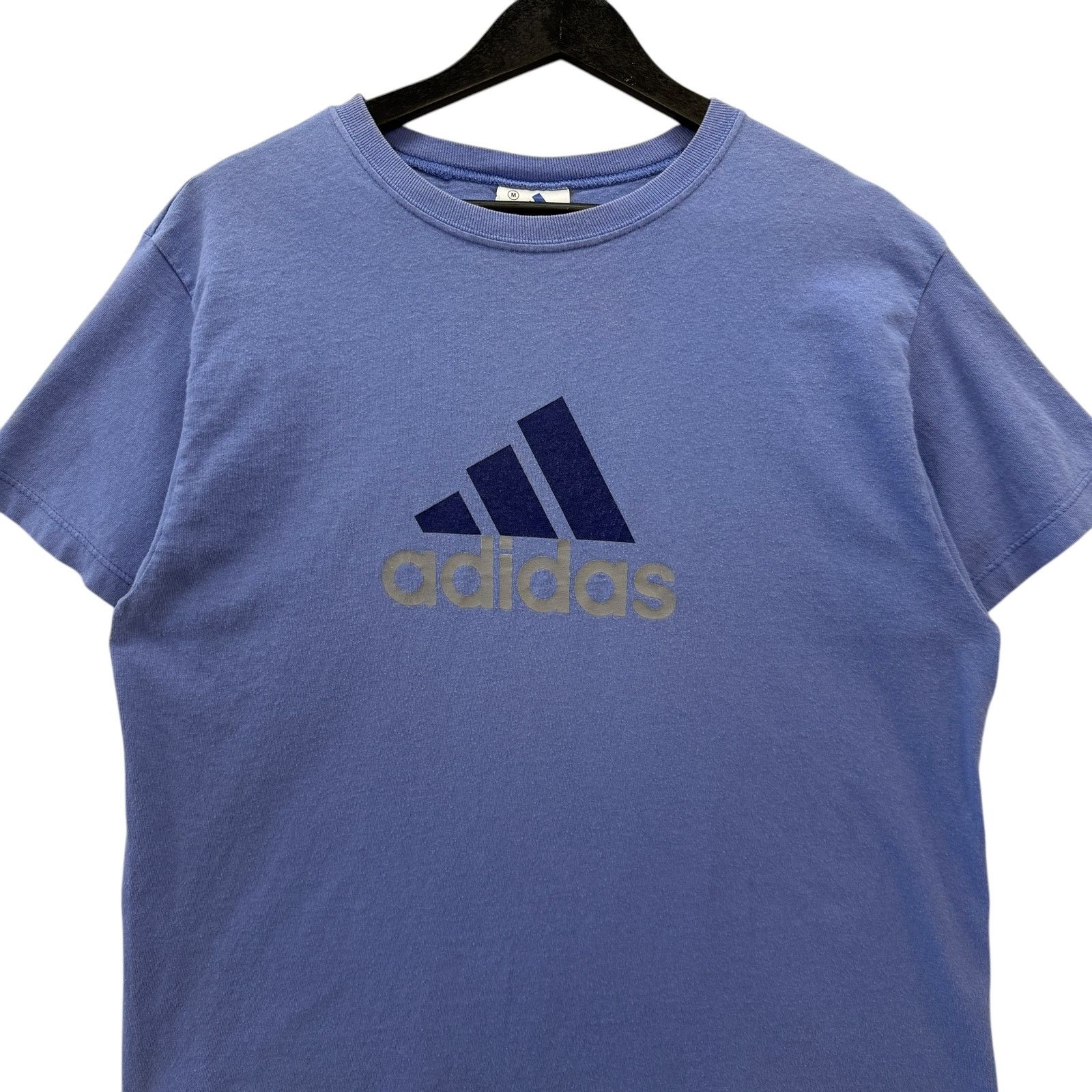Adidas Vintage Adidas Logo Tee Men's M Size US M / EU 48-50 / 2 - 2 Thumbnail