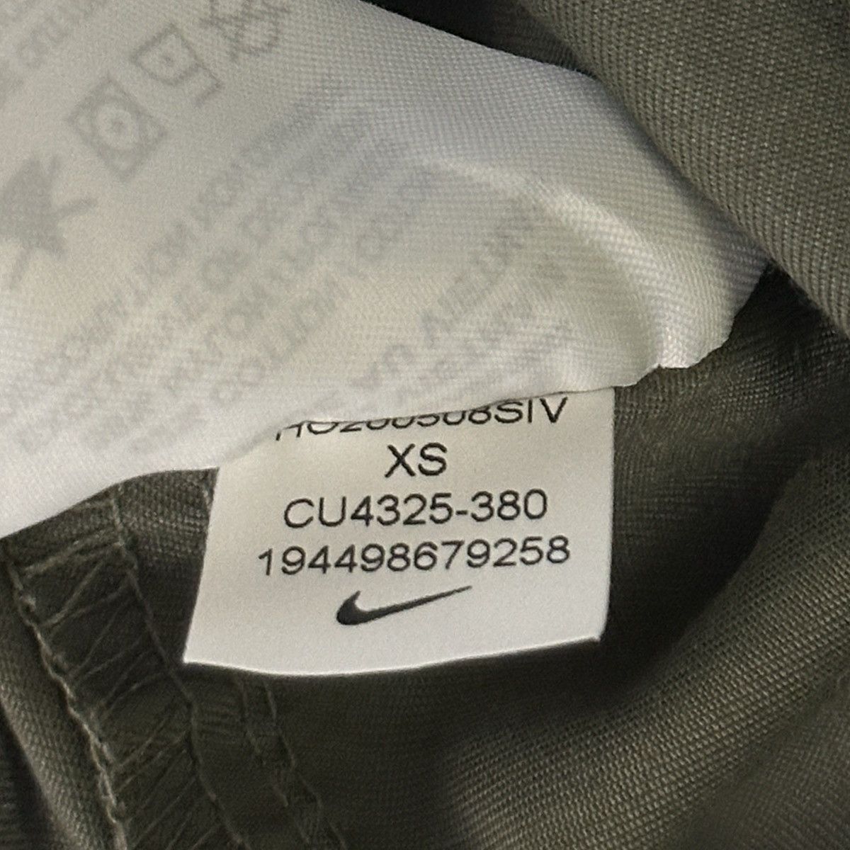 Nike Nike Sportswear Woven Utility Cargo Pants Olive CU4325-380 Size US 30 / EU 46 - 6 Thumbnail