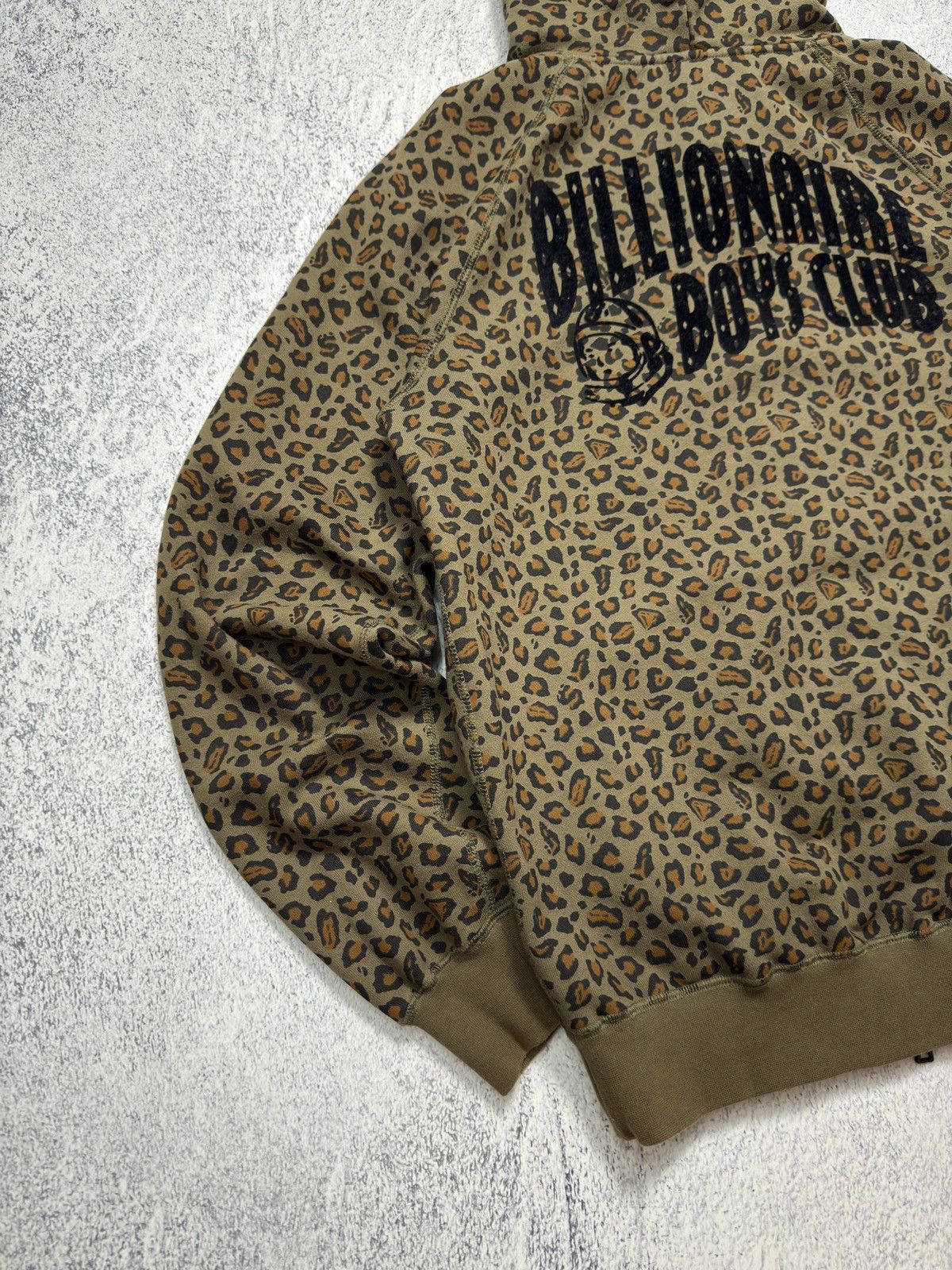 Billionaire Boys Club Billionaire Boys Club Leopard Print Full Zip Up Hoodie Size US M / EU 48-50 / 2 - 12 Thumbnail