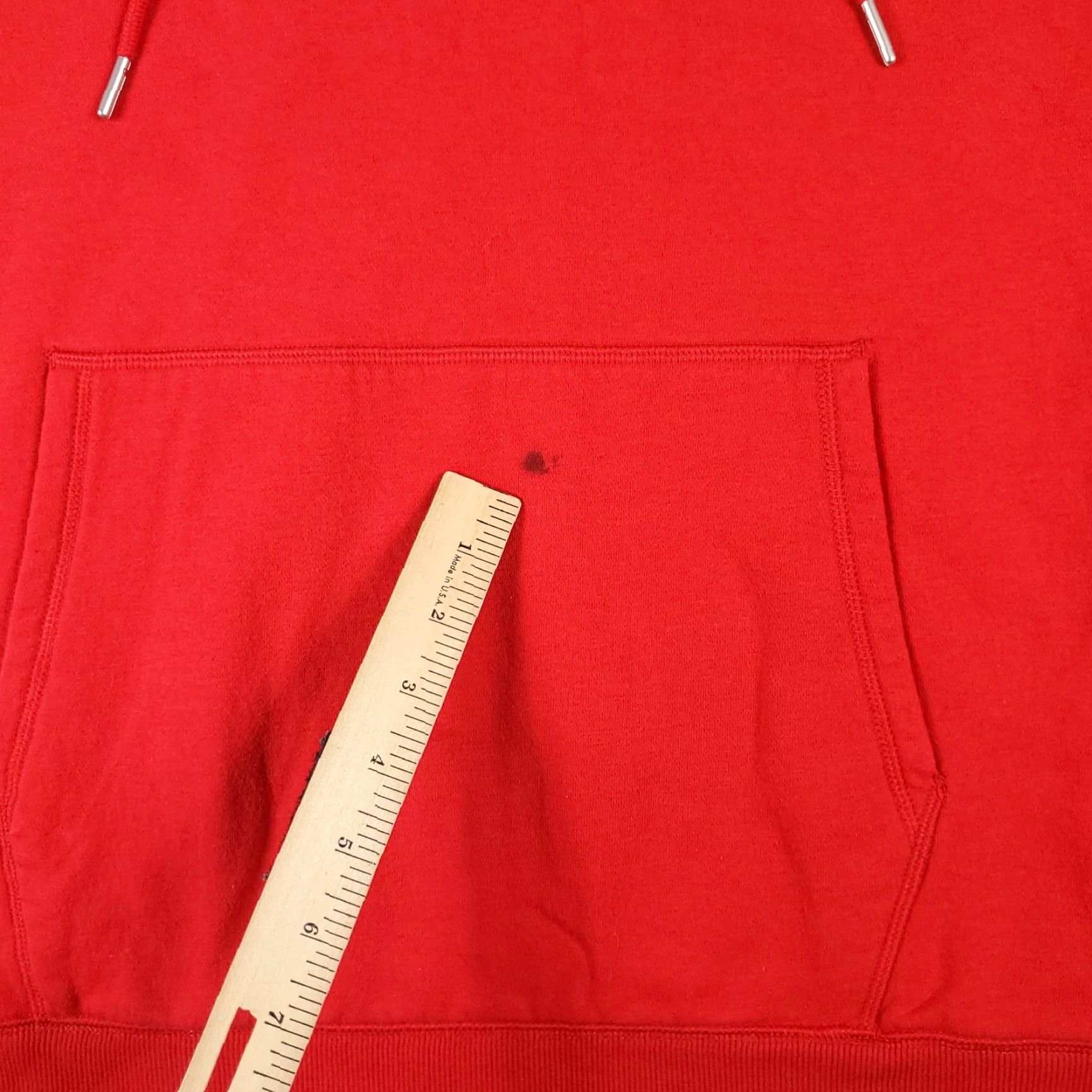 Champion Champion Hoodie Mens Medium Red Casual Pullover Sweatshirt Fleece Size US M / EU 48-50 / 2 - 6 Thumbnail
