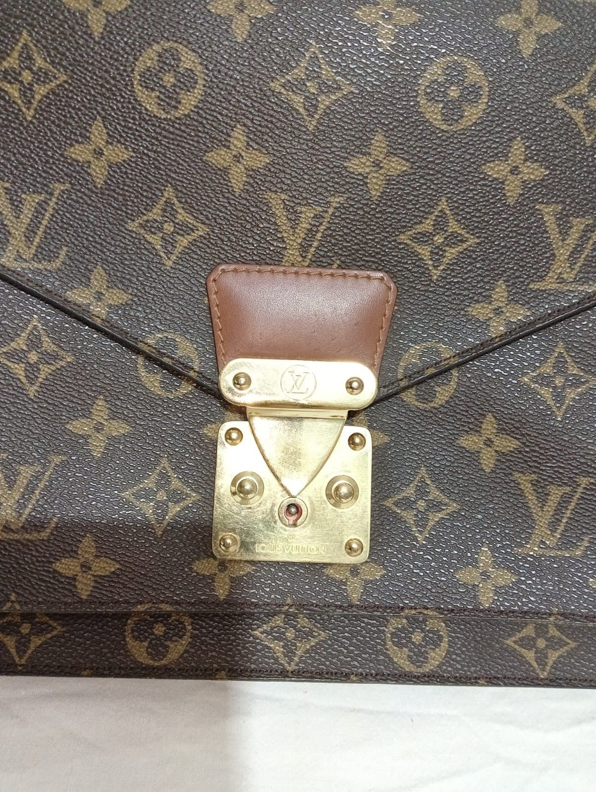 Louis Vuitton × Vintage Borsa monceau in pelle Size ONE SIZE - 3 Thumbnail