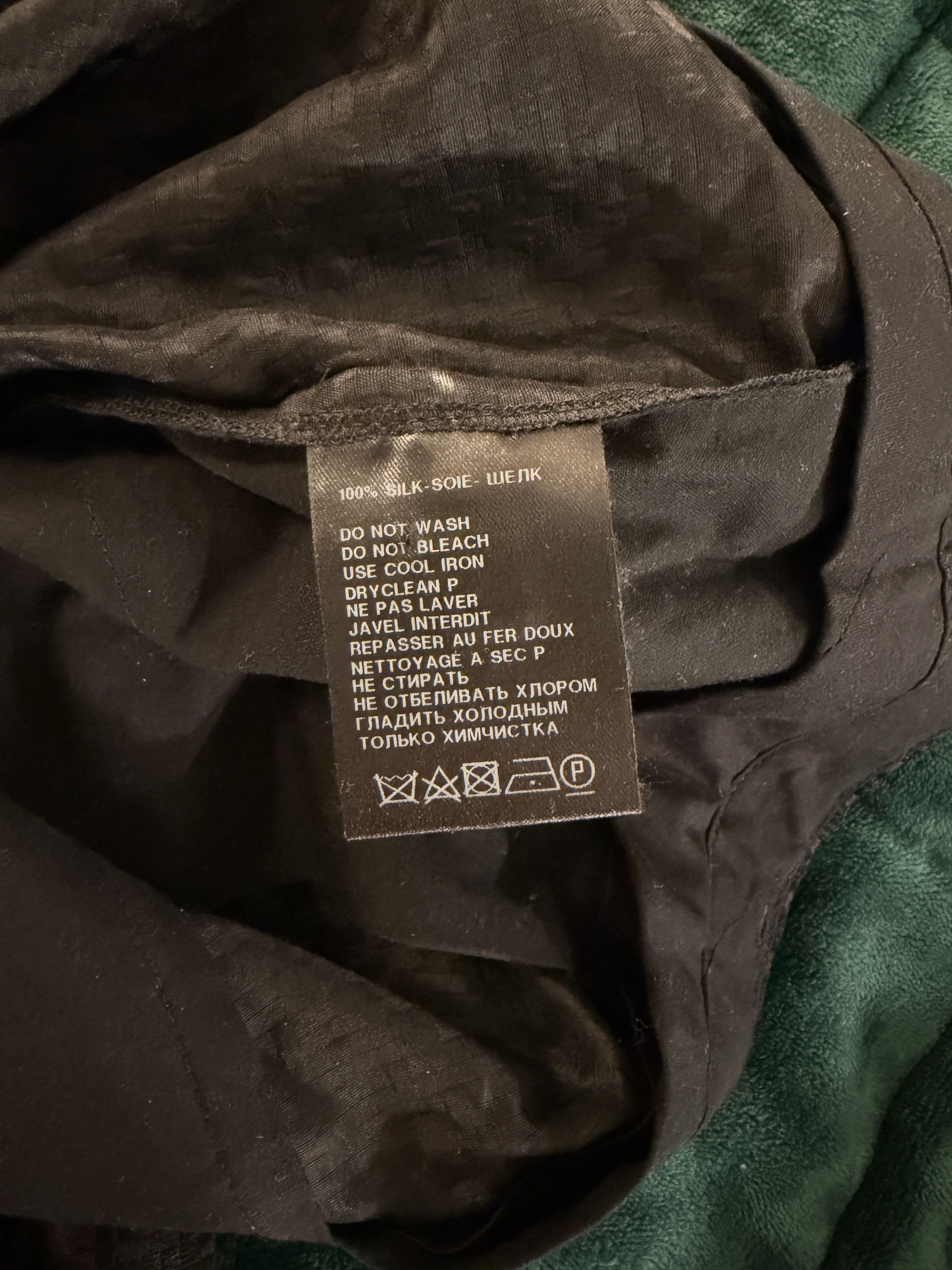 Haider Ackermann SS14 Black Jacquard Silk Trousers Size US 32 / EU 48 - 6 Thumbnail