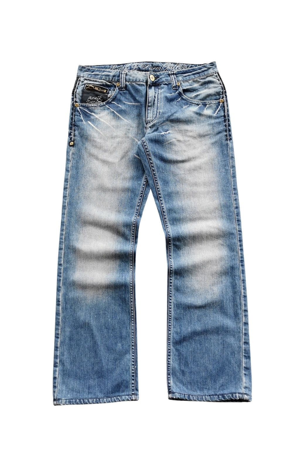Antik Denim Antik Denim Embroidery Back Pockets Jeans Size US 34 / EU 50 - 2 Thumbnail