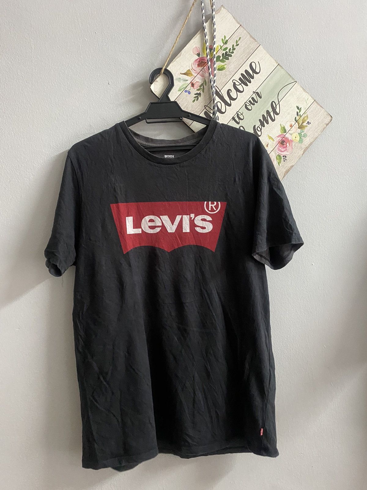 Japanese Brand × Levi's Levi's Tshirt Centre logo 🚄 Size US L / EU 52-54 / 3 - 1 Thumbnail