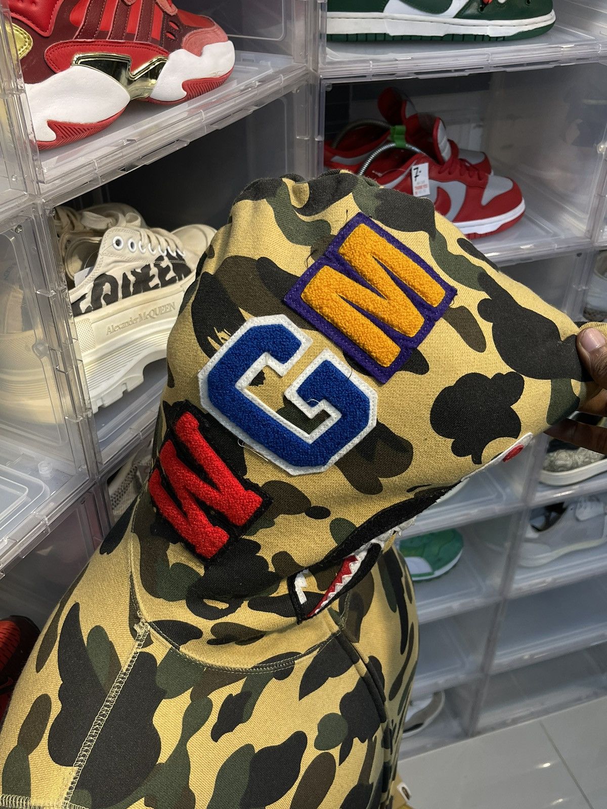 Bape 1st camo Shark full zip hoodie a bathing ape WGM Size US S / EU 44-46 / 1 - 4 Thumbnail