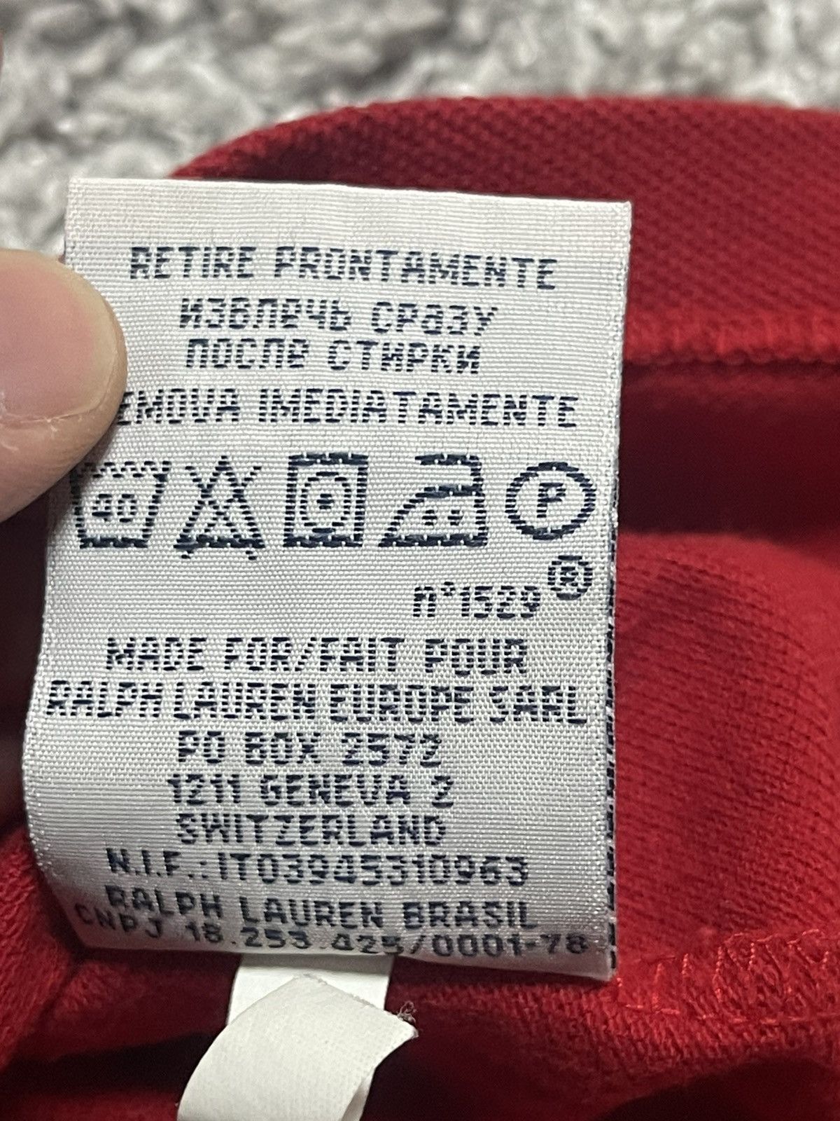 Polo Ralph Lauren × Vintage POLO RALPH LAUREN VINTAGE SPAIN RUGBY #10 BIG LOGO SIZE XL Size US XL / EU 56 / 4 - 16 Thumbnail