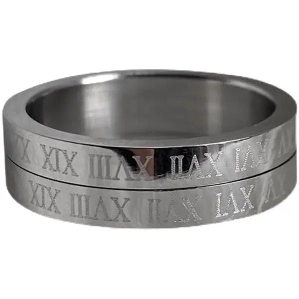 Vintage Retro punk rings Size ONE SIZE - 5 Thumbnail