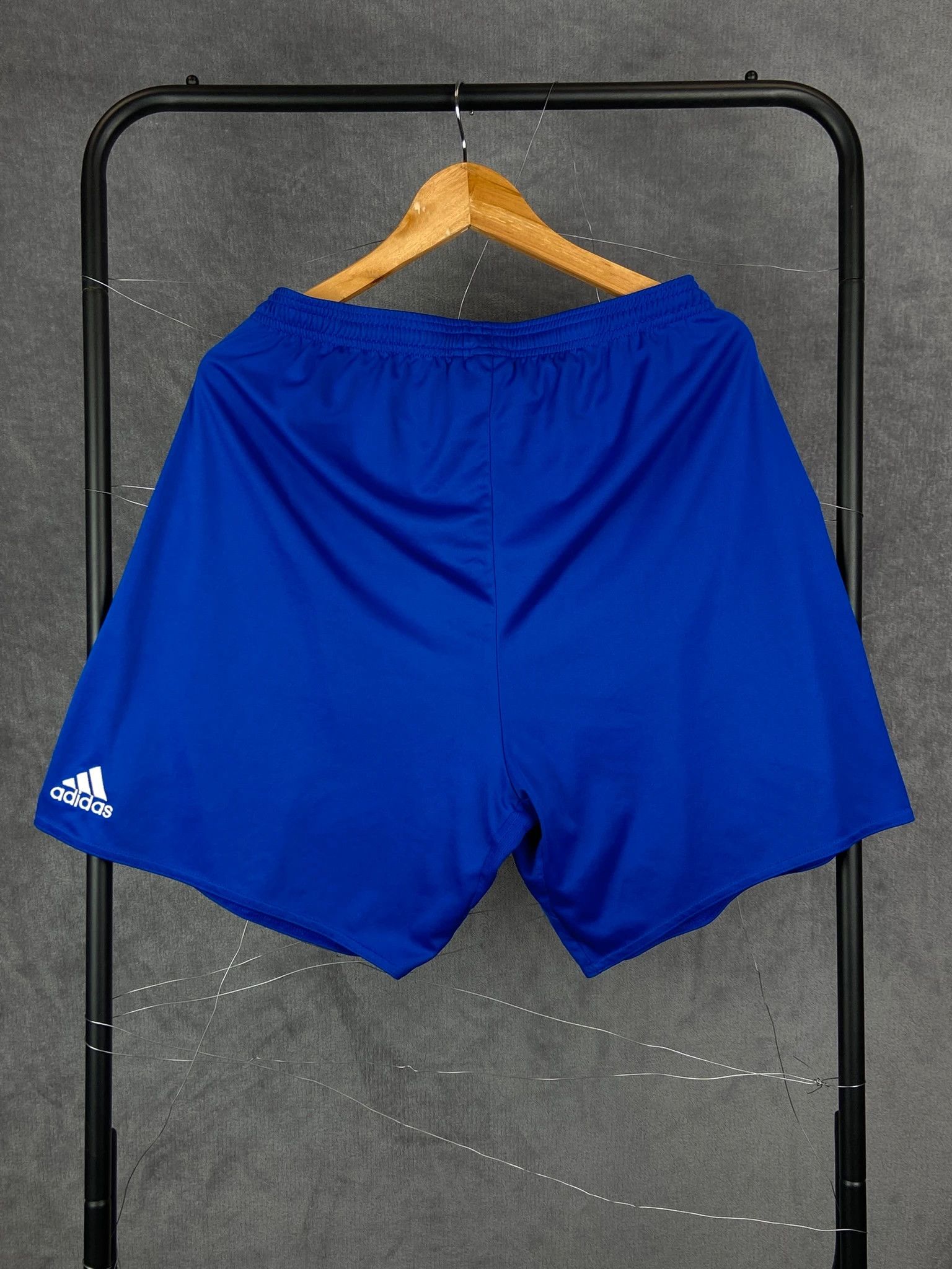 Adidas Adidas Blue Training Shorts XL Vintage Sportwear Size US 36 / EU 52 - 4 Thumbnail