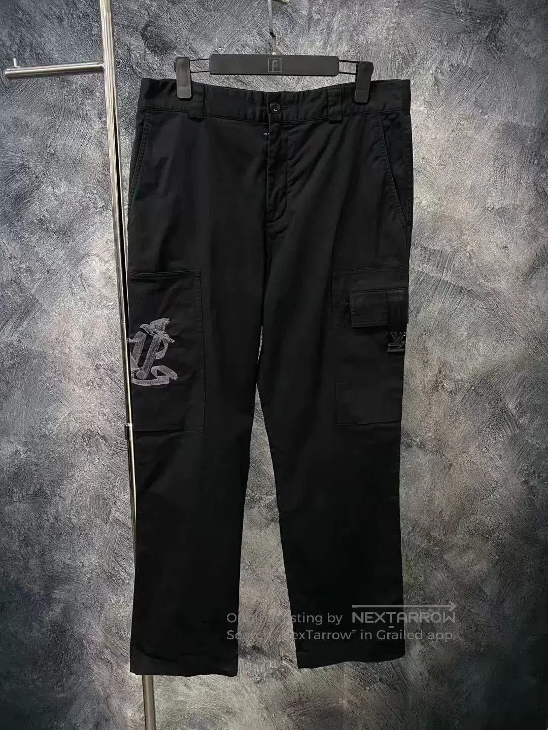 Louis Vuitton Louis Vuitton Black Casual Work Pants FW23. Size US 40 / EU 56 - 1 Thumbnail