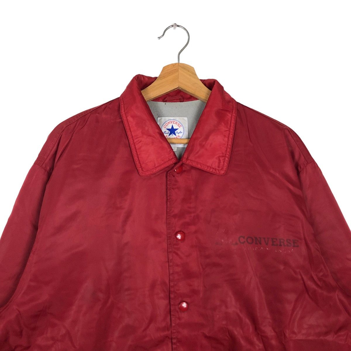 Japanese Brand 🔥90’s VINTAGE CONVERSE ALL STAR BOSTON MASS USA JACKET Size US L / EU 52-54 / 3 - 3 Thumbnail