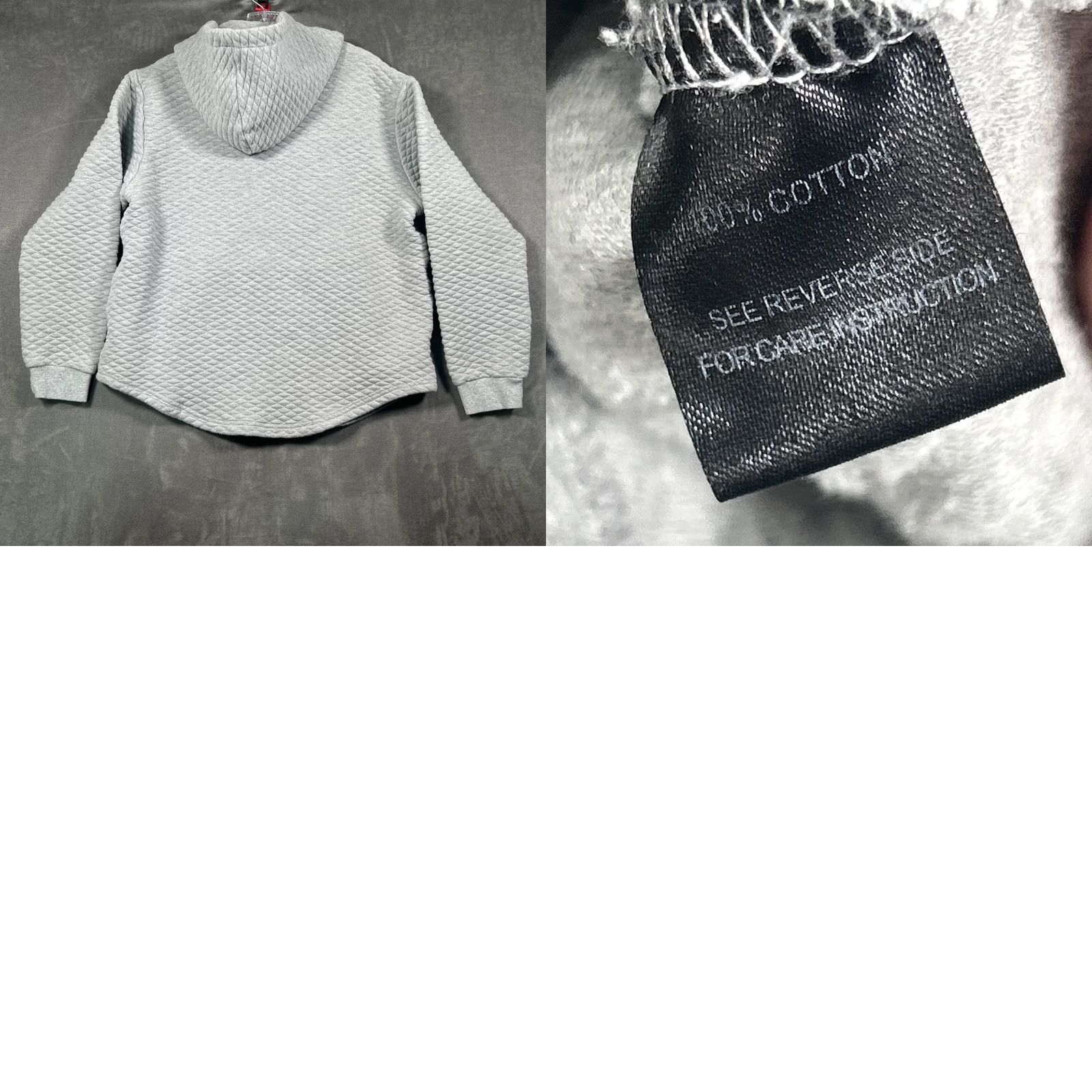 Vintage Barstool Sports Hoodie Mens L Gray Quilted Elbow Patches Pullover Spaceman Logo Size US L / EU 52-54 / 3 - 8 Thumbnail
