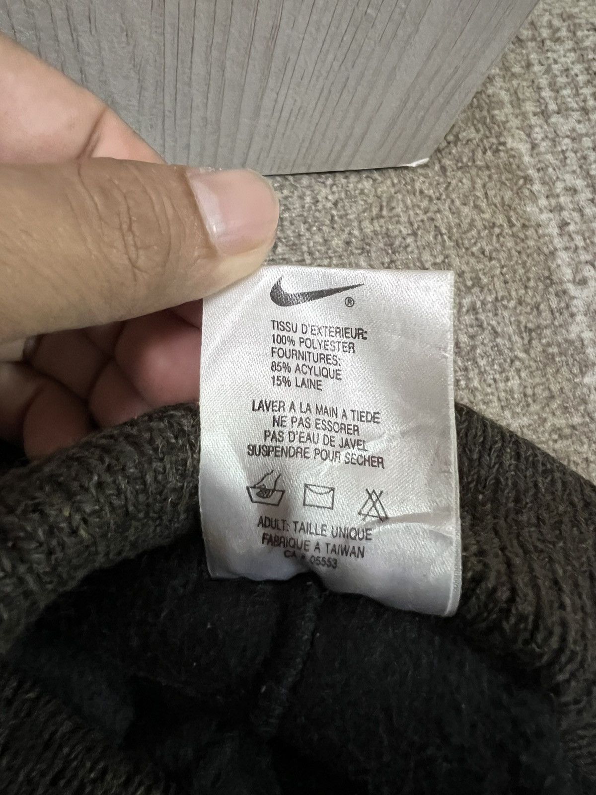 Nike ACG Vintage Nike ACG Big Logo Beanie Hats Size ONE SIZE - 7 Thumbnail