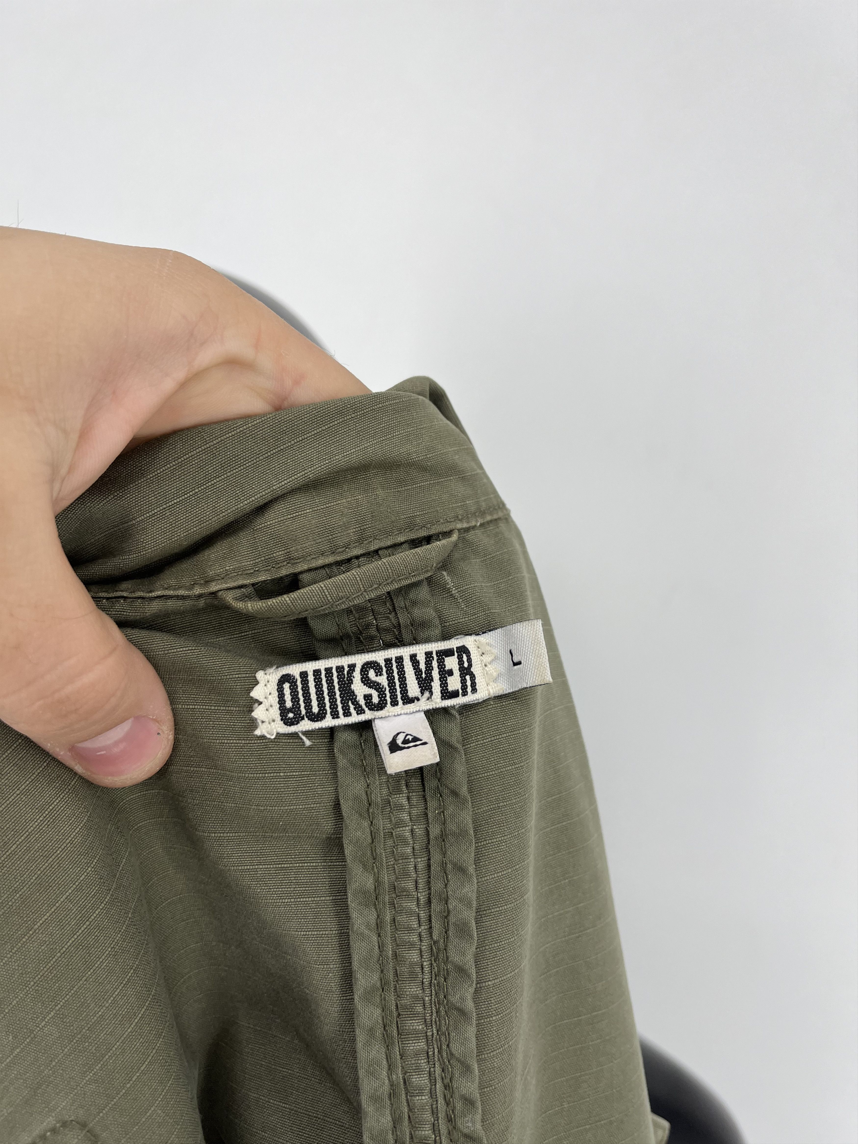 Quiksilver Vintage RARE Quiksilver Military Buttons Up Size US L / EU 52-54 / 3 - 8 Thumbnail