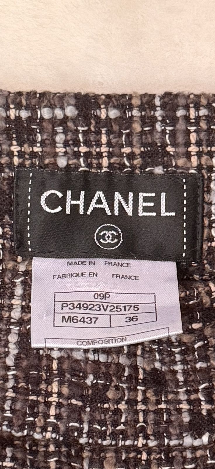 Chanel CHANEL Vintage 2009 Tweed Skirt FR36 Karl Lagerfeld Size 25" / US 0 / IT 36 - 3 Thumbnail