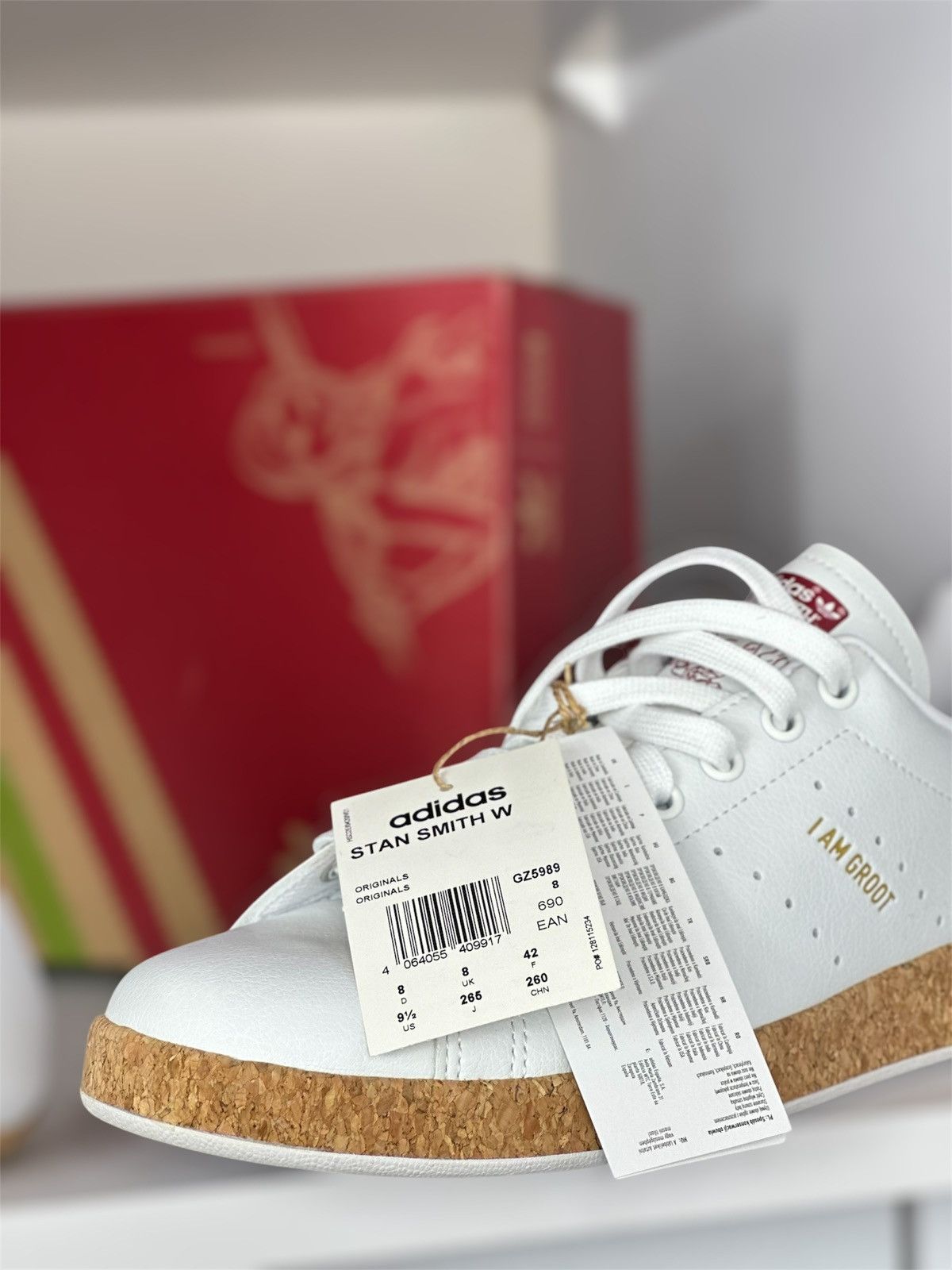 Adidas Adidas STAN SMITH GZ5989 white sneakers 42/8 new Size US 8.5 / EU 41-42 - 19 Thumbnail