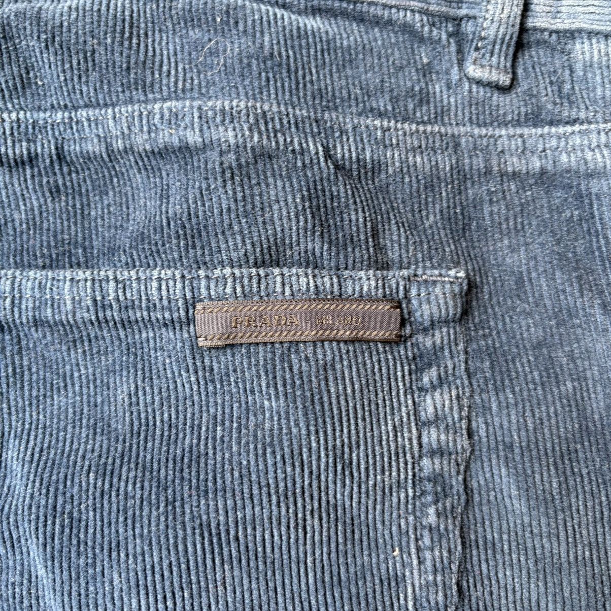 Prada Prada Straight Fit Corduroy Pants Size US 32 / EU 48 - 10 Thumbnail