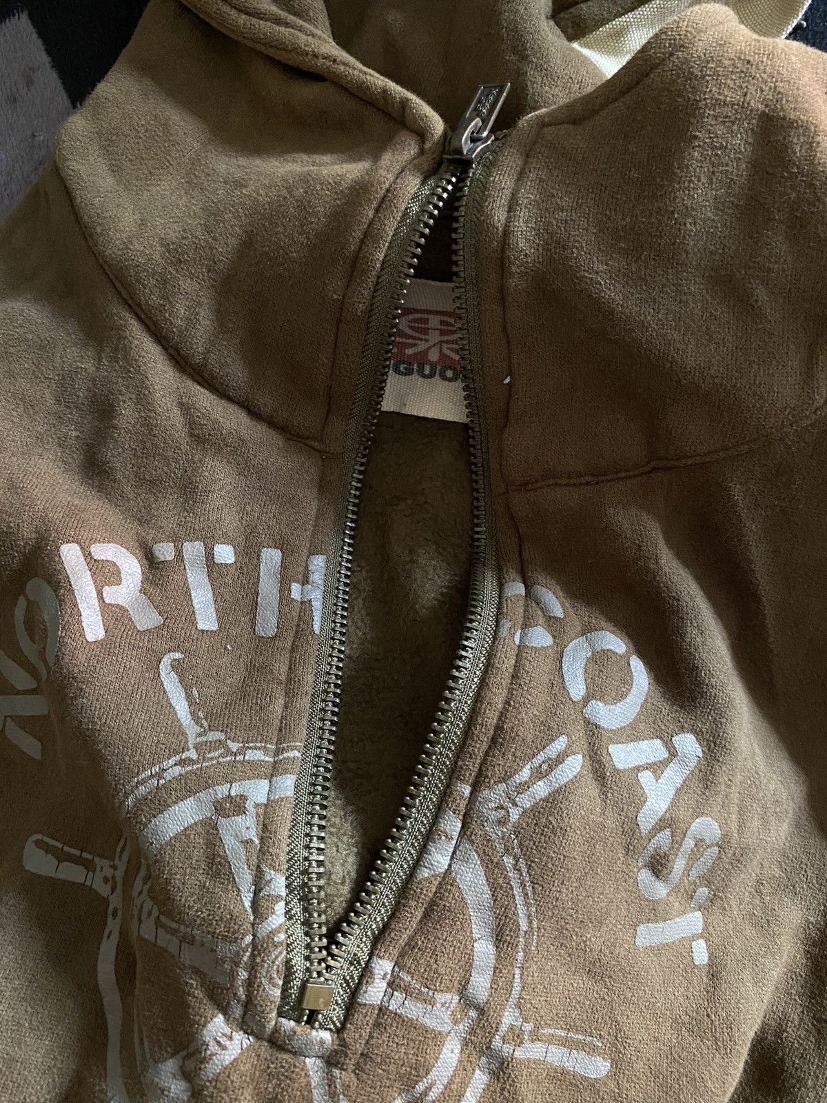 20471120 Japanese goa style muguoguomu pocket halfzip hoodie Size US M / EU 48-50 / 2 - 12 Thumbnail
