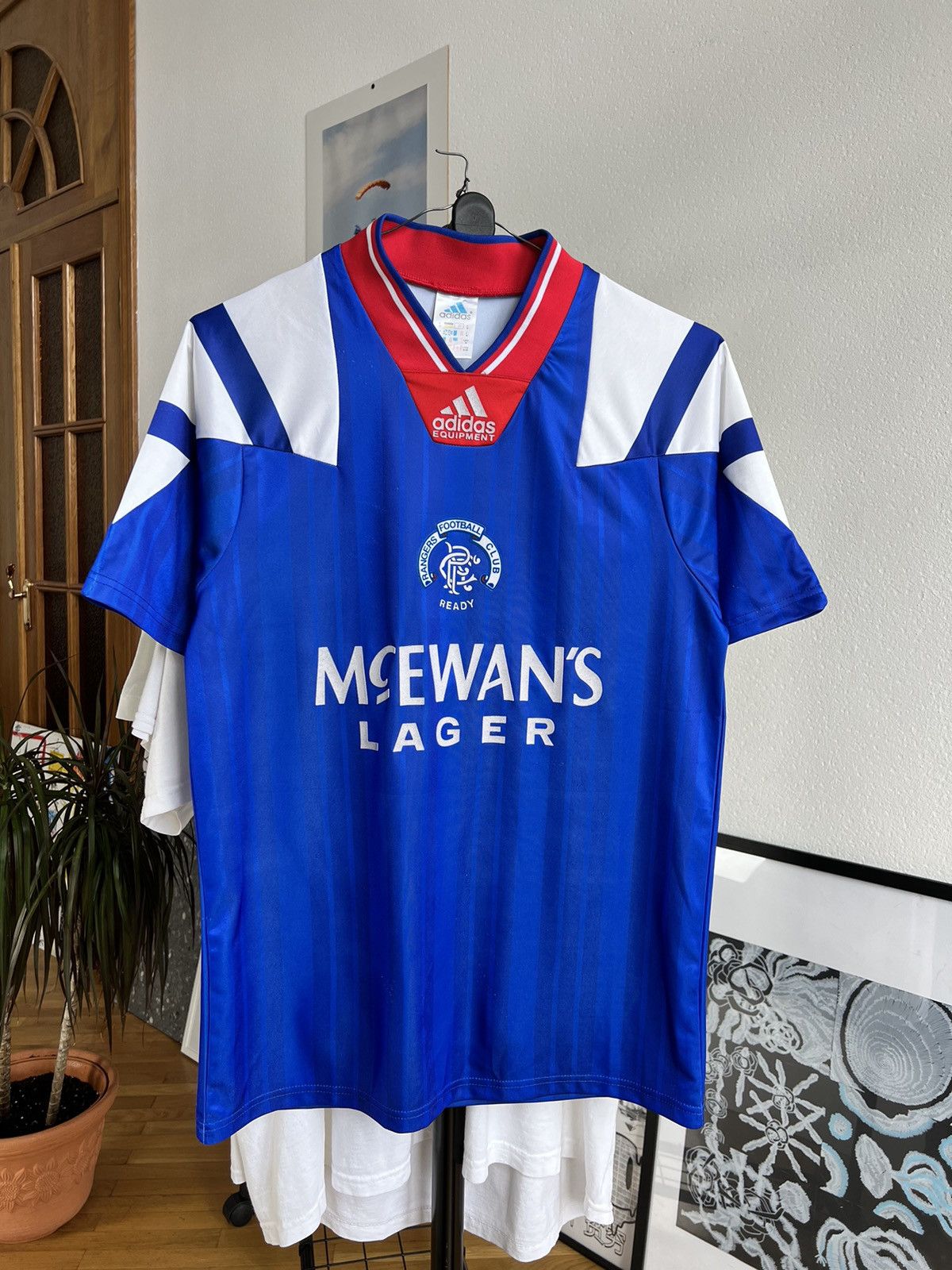 Adidas Vintage Adidas Glasgow Rangers 90s Jersey | Grailed