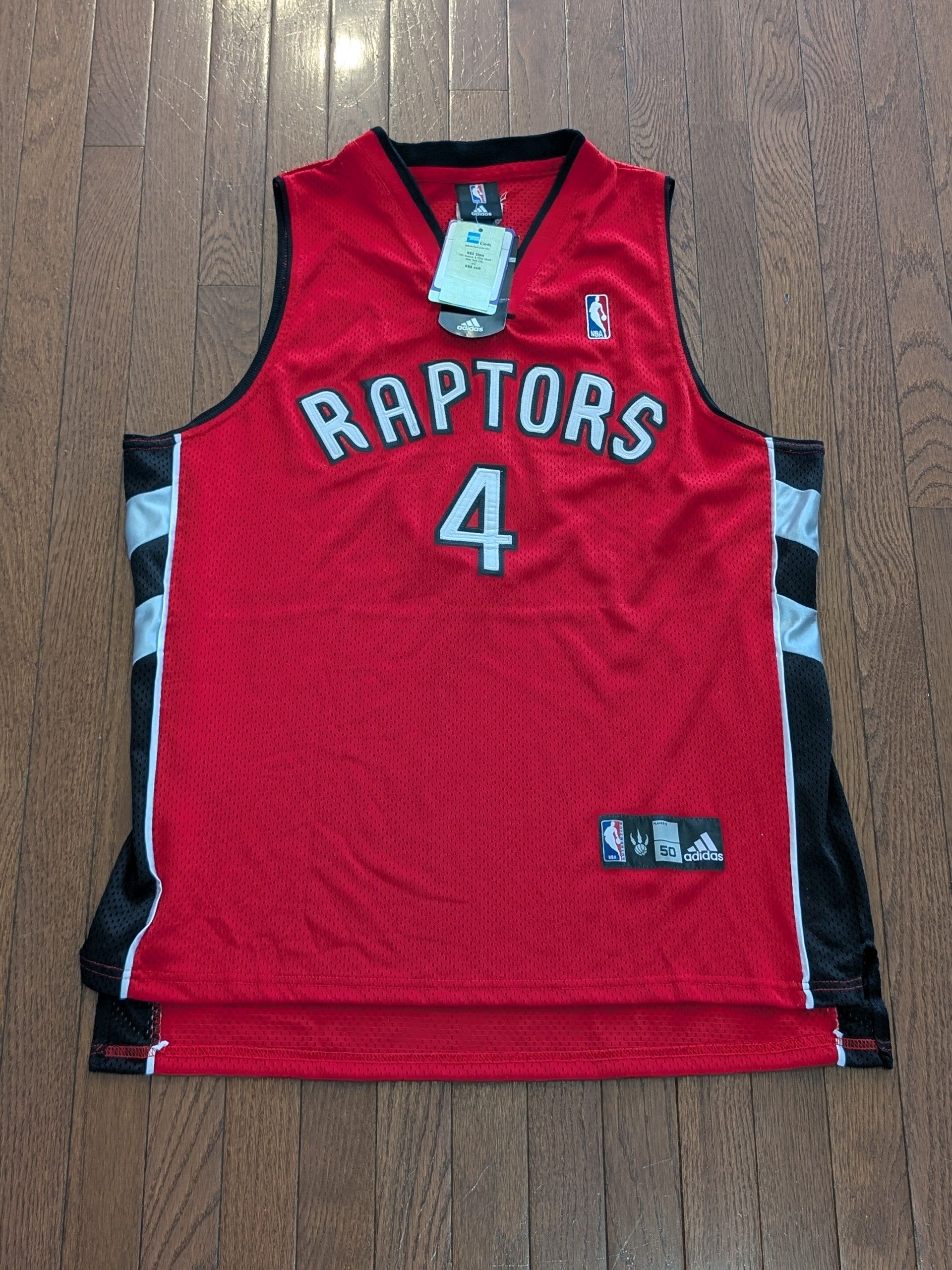 Chris Bosh Toronto Raptors Adidas Swingman Jersey Size 50 XL