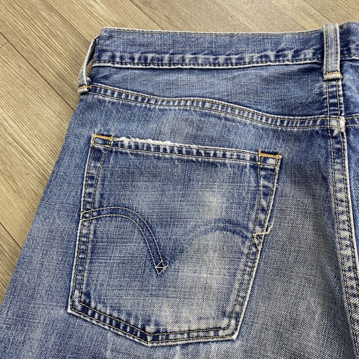 Levi's Vintage Clothing 🇯🇵 1990s Vintage Levis 503 Japan 33x33 Distressed Faded Jeans Size US 33 - 13 Thumbnail