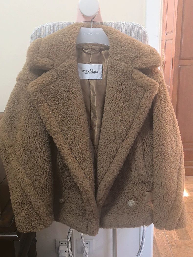 Max Mara Max Mara Cropped Teddy Jacket Size XS / US 0-2 / IT 36-38 - 1 Thumbnail