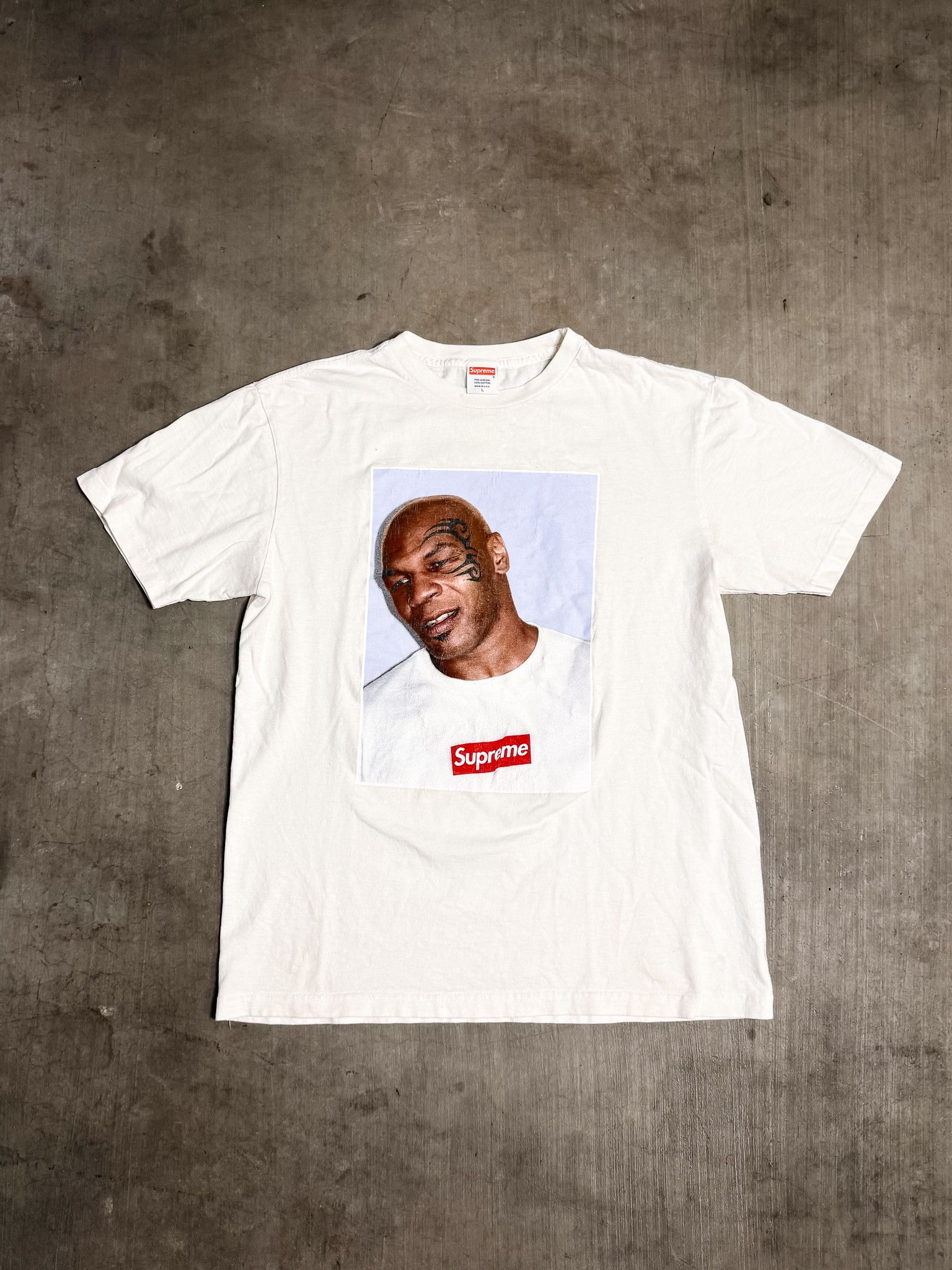 Supreme 2003 Supreme Terry Richardson White Tee L Photo Art Film