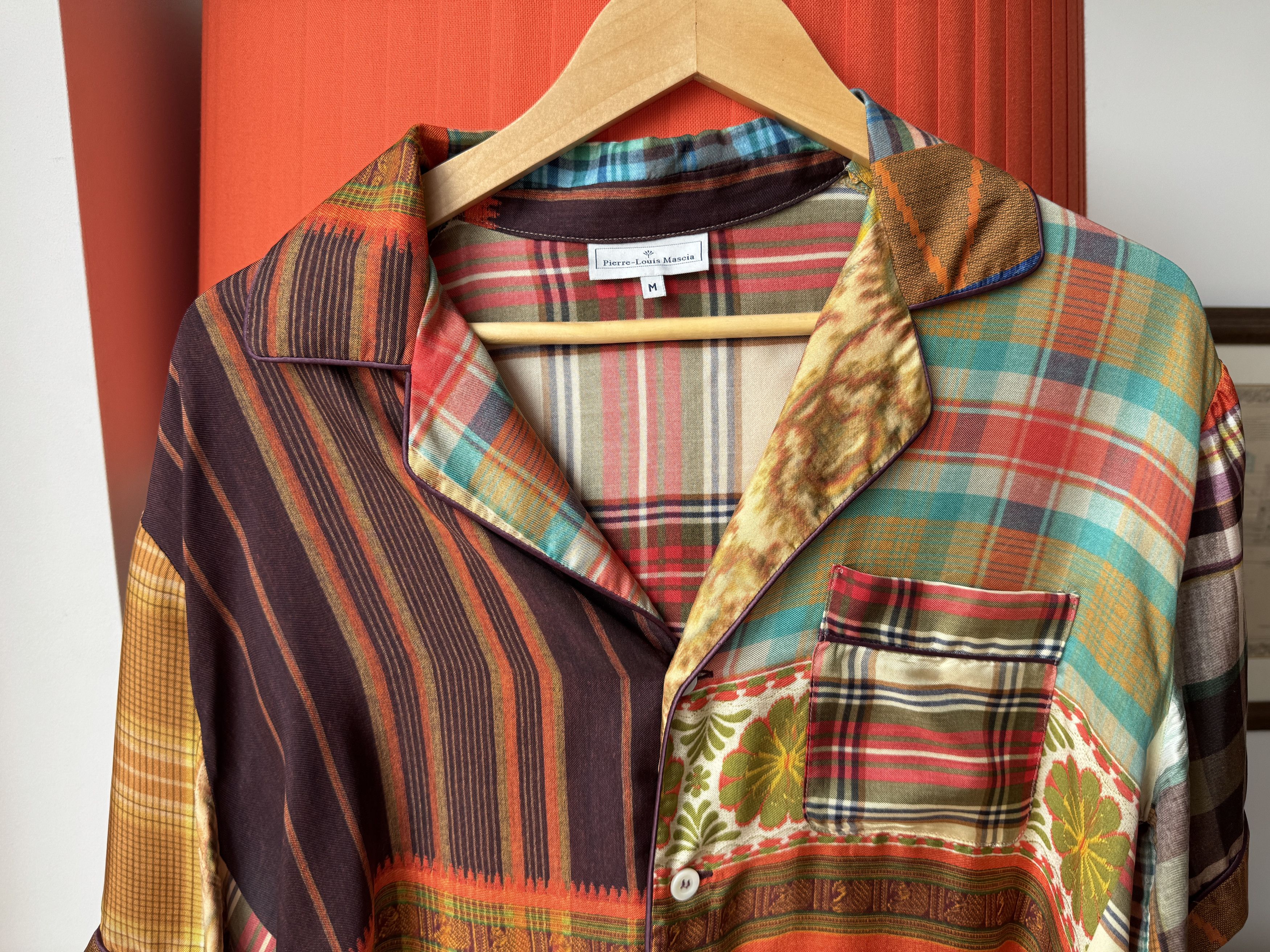 Pierre-Louis Mascia Silk Shirt Size US M / EU 48-50 / 2 - 2 Thumbnail
