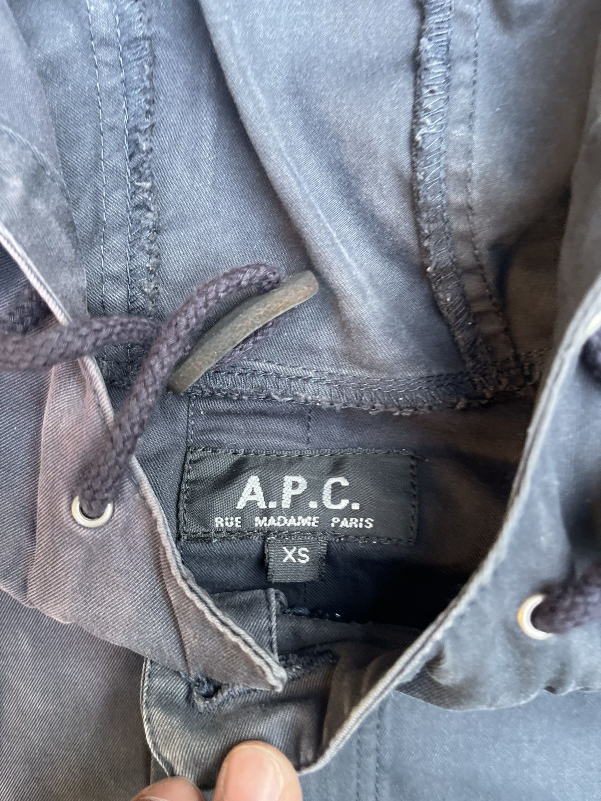 A.P.C. Vintage A.P.C. Vintage Faded Fishtail Parka Jacket Size US M / EU 48-50 / 2 - 3 Thumbnail