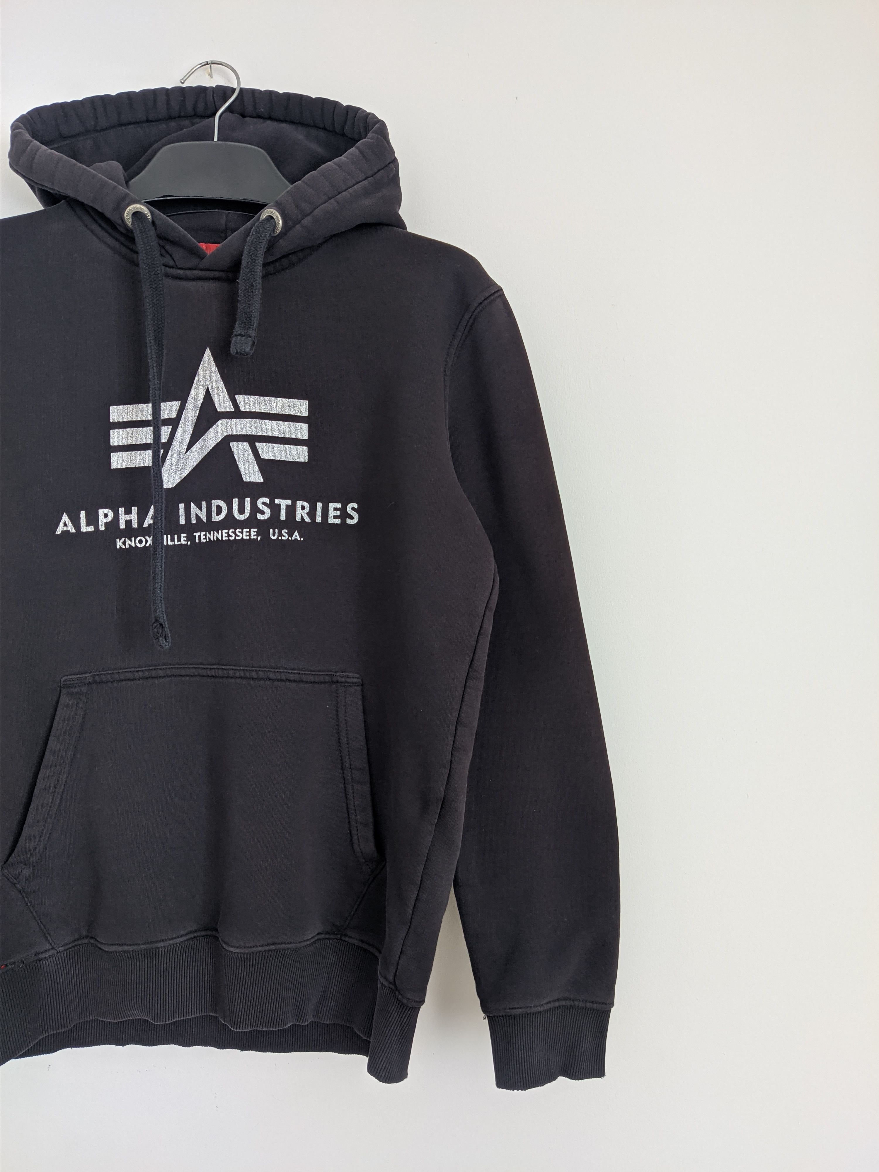 Alpha Industries Alpha Industries hoodie big logo black Size US S / EU 44-46 / 1 - 3 Thumbnail