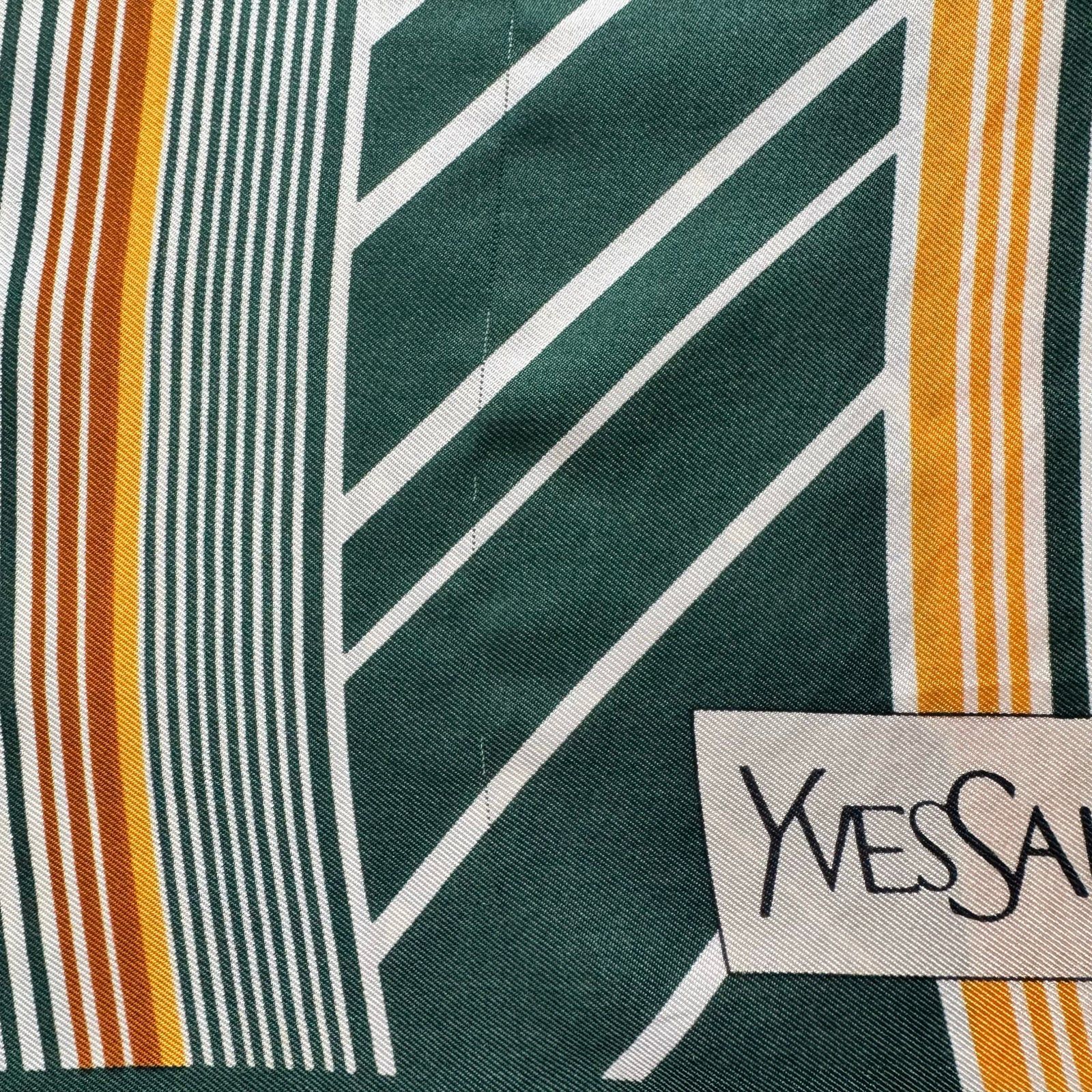 Yves Saint Laurent Vintage YSL Large Silk Scarf Wrap Size ONE SIZE - 3 Thumbnail