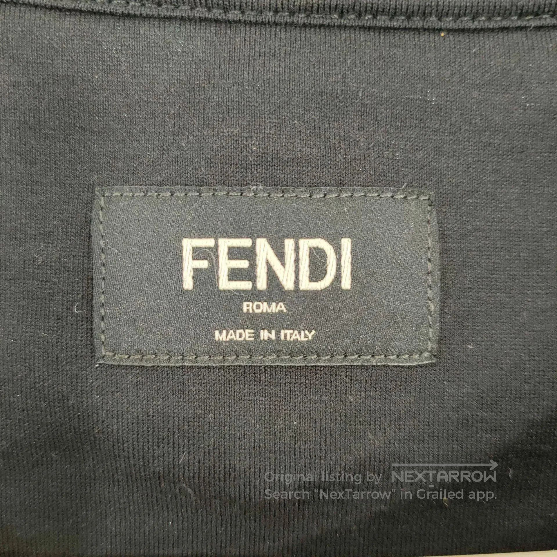 Fendi Fendi Men's Black Casual Short Sleeve T. Size US XS / EU 42 / 0 - 3 Thumbnail