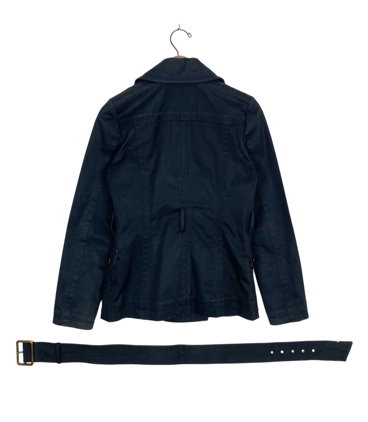 Burberry Rare‼️ Burberry Blue Label Belted Jacket Size S / US 4 / IT 40 - 6 Thumbnail