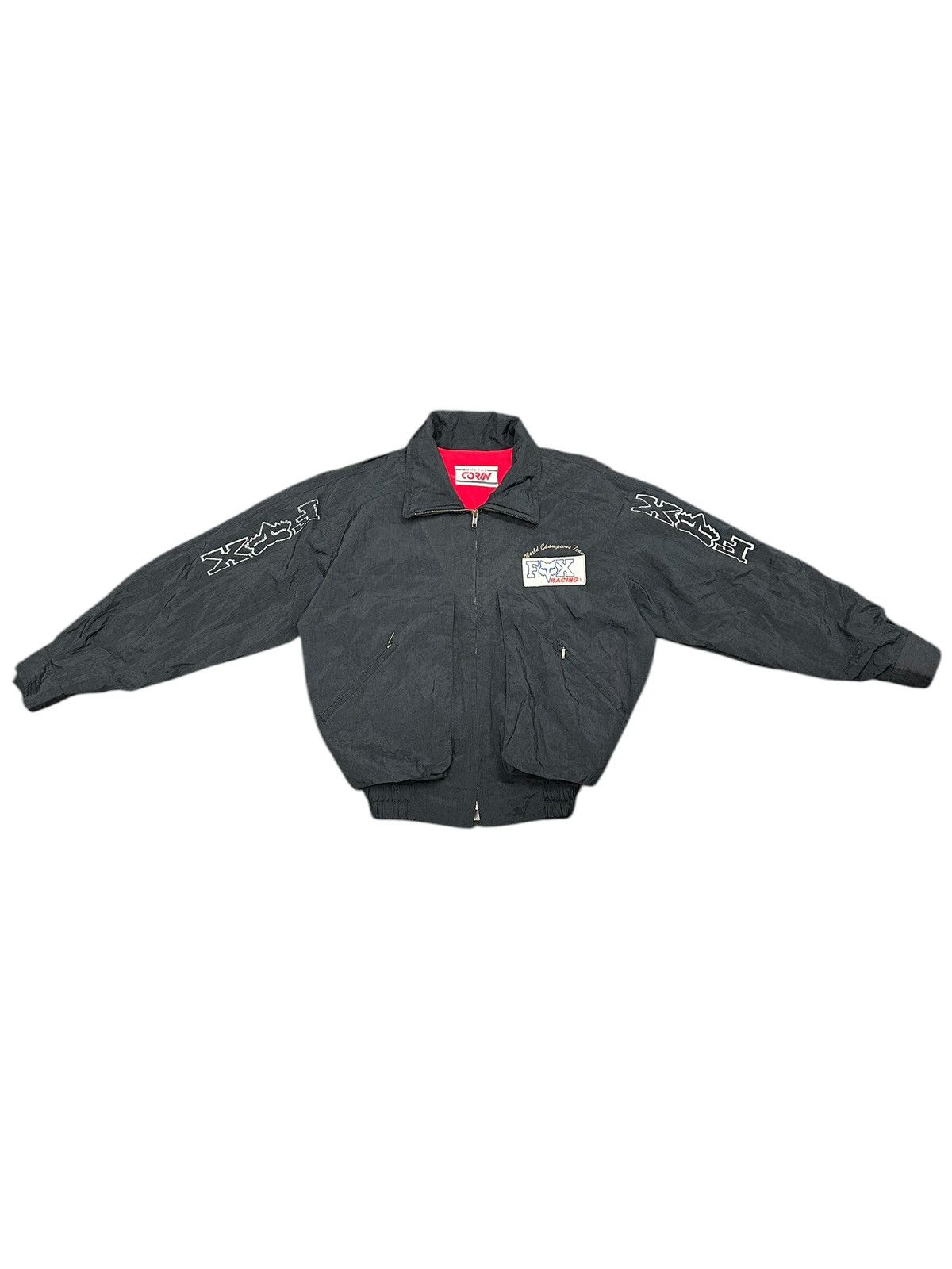 Fox Racing Vintage 90s Fox Racing Jacket By Corin Size US M / EU 48-50 / 2 - 1 Thumbnail