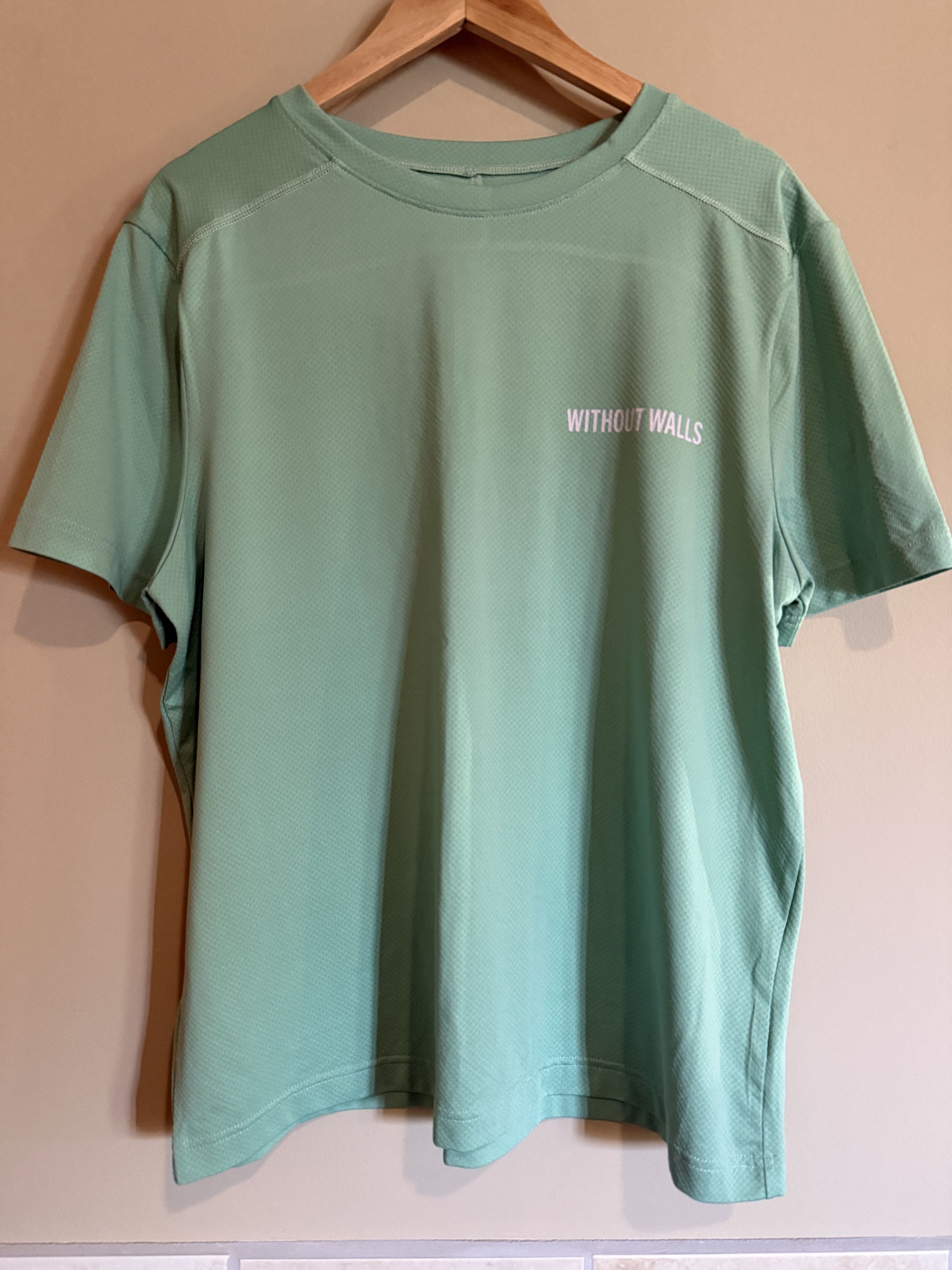 Without Walls Without Walls Lime Green Performance T-Shirt, Men's Large Size US L / EU 52-54 / 3 - 1 Thumbnail