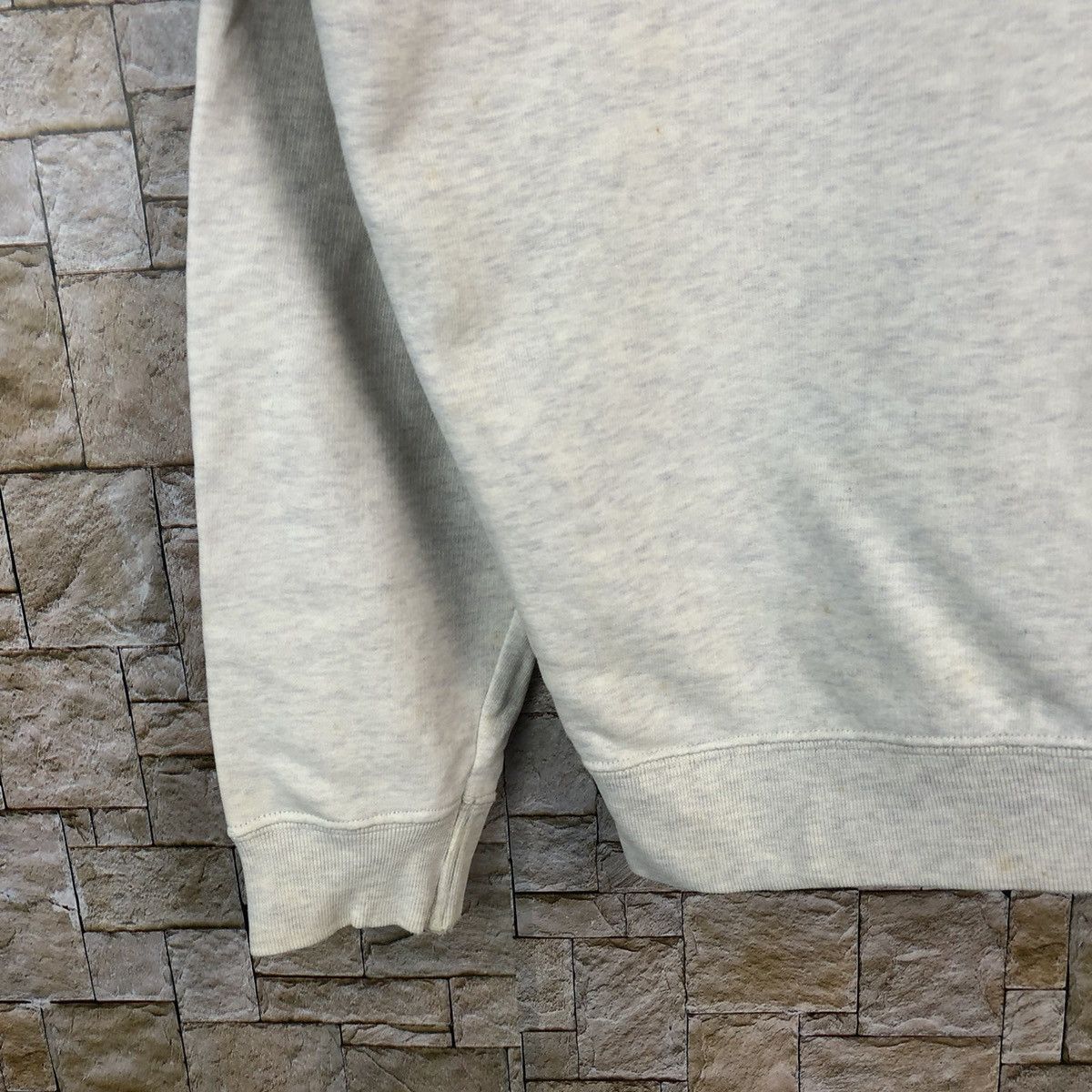 Benetton Made Italy Of Benneton vintage Cream Sweatshirt #A505 Size US M / EU 48-50 / 2 - 7 Thumbnail