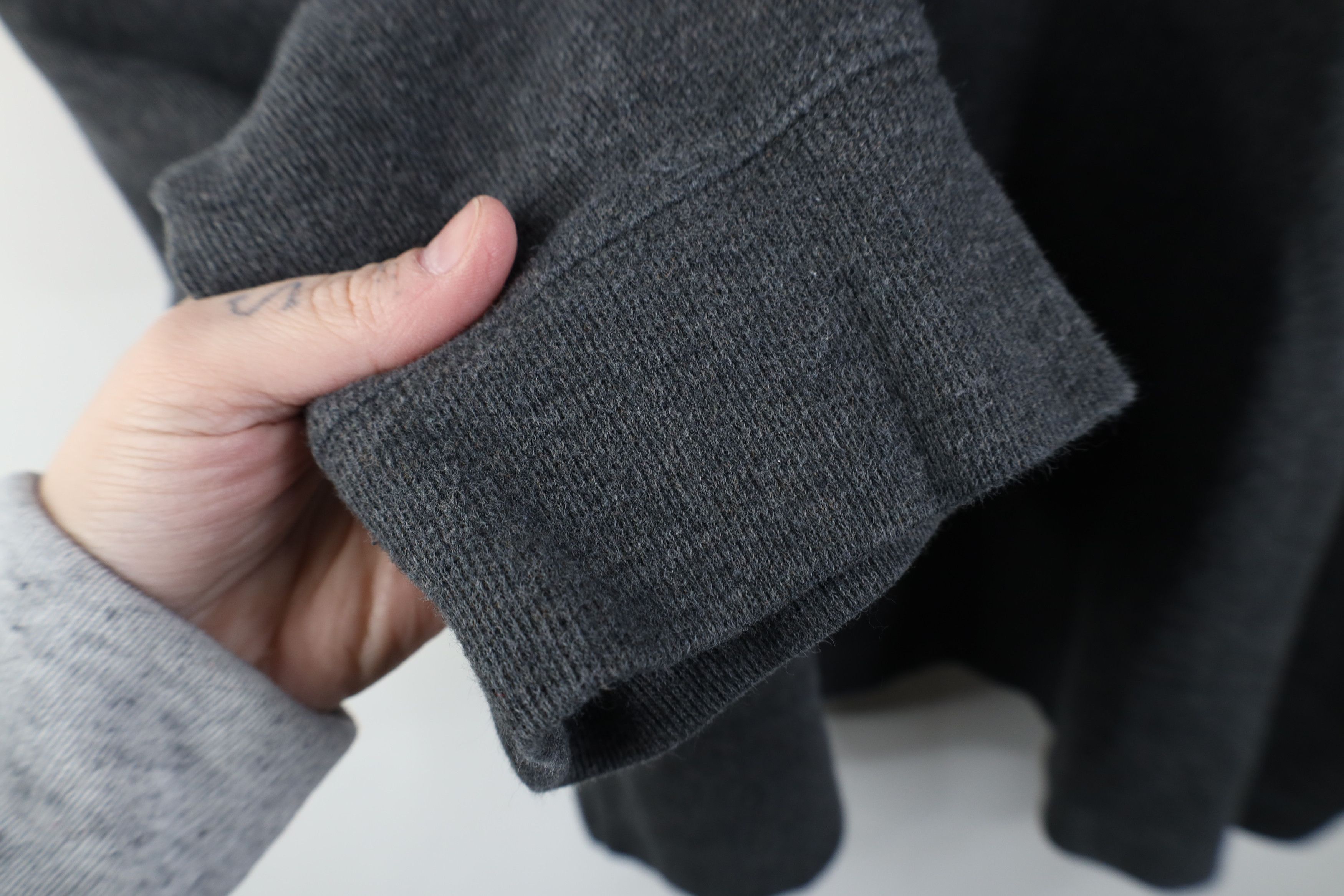Ralph Lauren Vintage Ralph Lauren Cotton Ribbed Knit 1/4 Half Zip Sweater Size US XXL / EU 58 / 5 - 8 Thumbnail