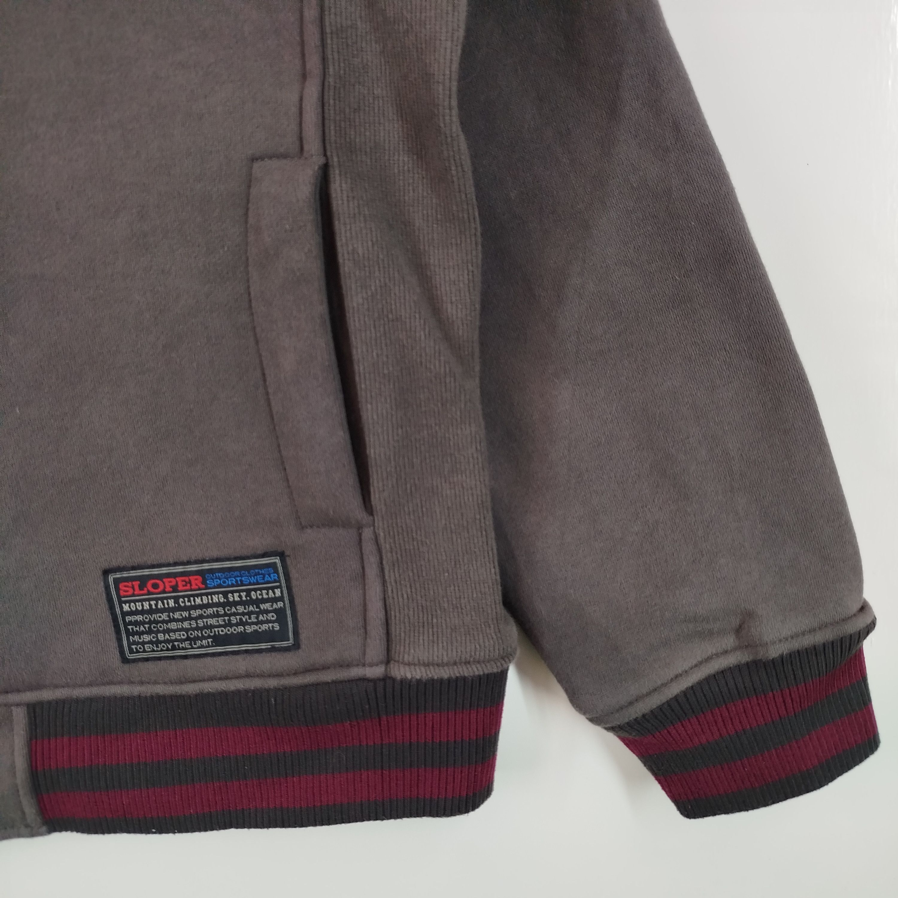 Designer × Japanese Brand Sloper Outdoor Varsity Hoodie Embroidery Big Logo Button Size US M / EU 48-50 / 2 - 7 Thumbnail