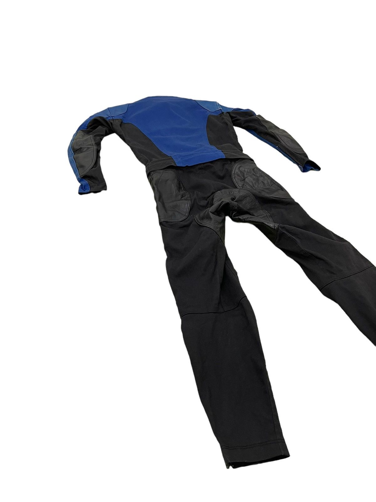 Sports Specialties Vtg 90s Kushitani Motor Jumpsuit Leather Cotton 5🟩3 Size US 29 - 17 Thumbnail