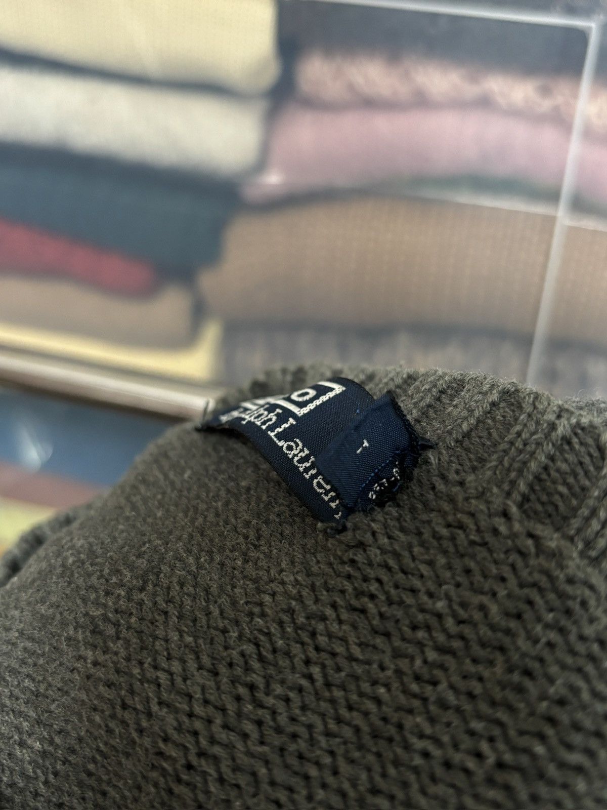 Polo Ralph Lauren Vintage Polo Ralph Lauren Boxy Knit Sweater Size US L / EU 52-54 / 3 - 8 Thumbnail