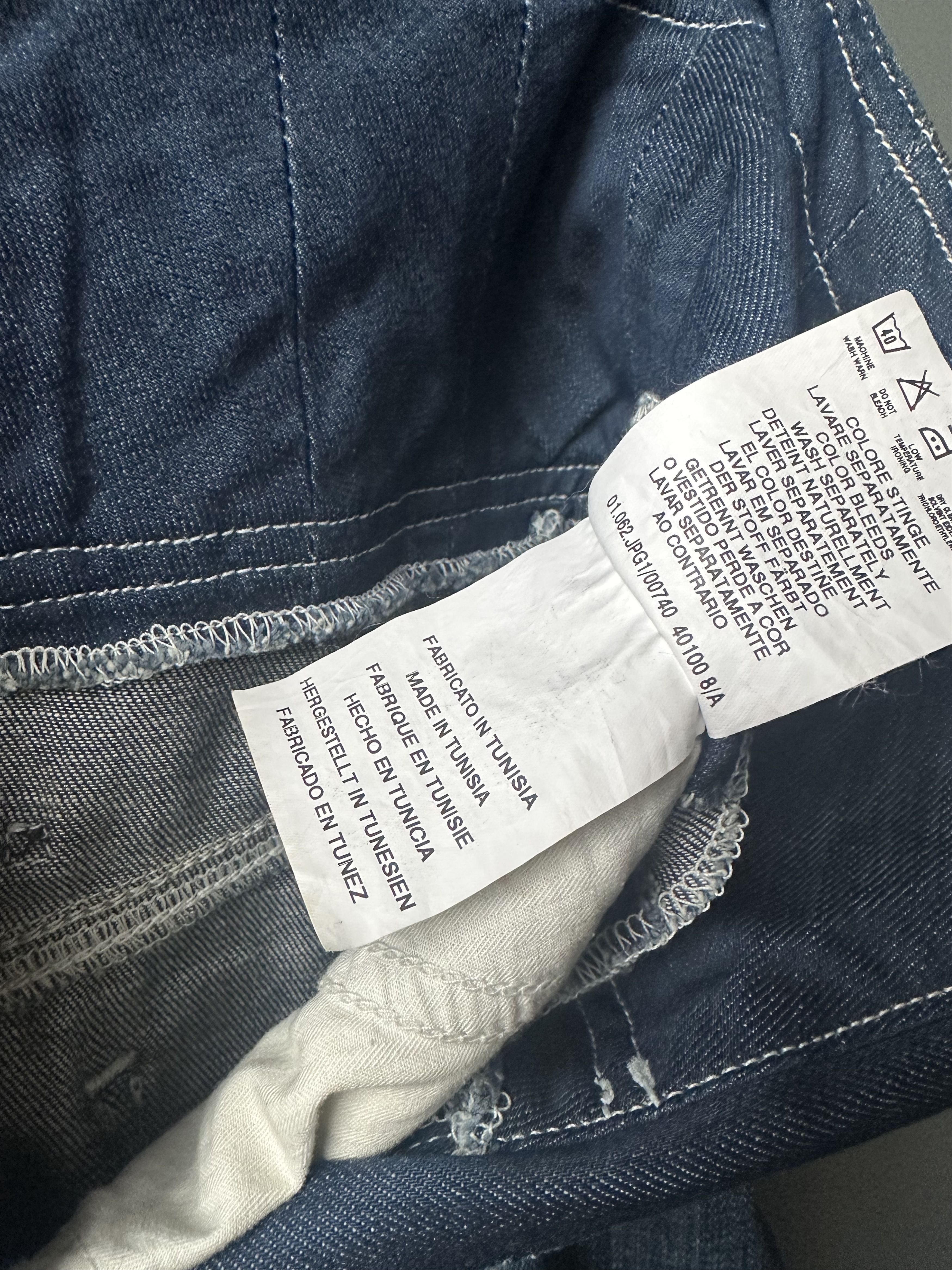 Jean Paul Gaultier Jean Paul Gaultier Mid-length Denim Skirt Size 27" / US 4 / IT 40 - 9 Thumbnail