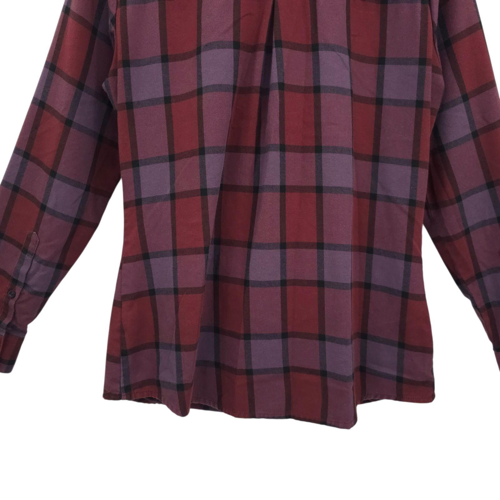 Kuhl Kuhl Plaid Pullover Button Shirt Women S Burgundy Purple Size S / US 4 / IT 40 - 14 Thumbnail