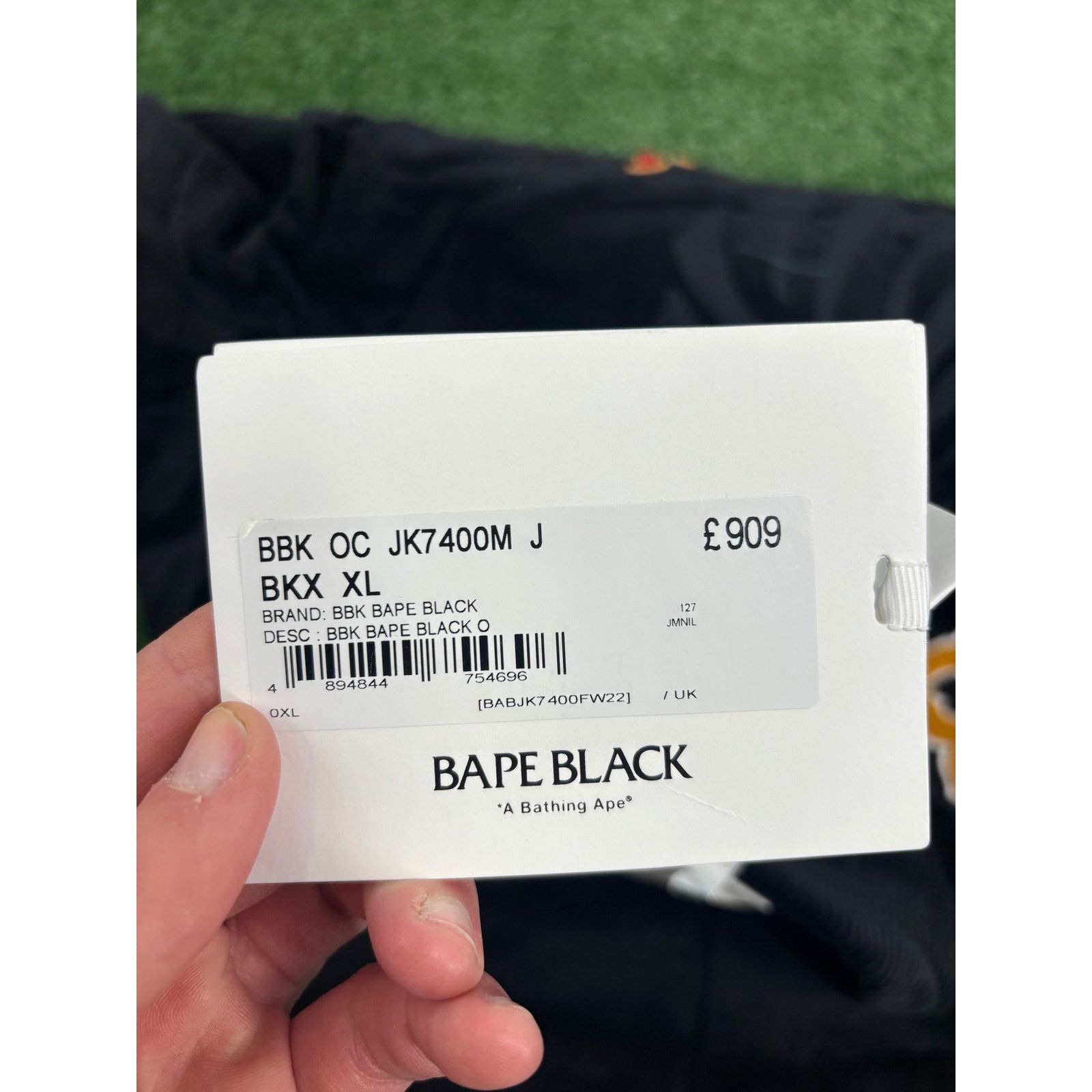 Bape BAPE Black Japan Corduroy Black Down Work Jacket Size Large Size US L / EU 52-54 / 3 - 10 Thumbnail