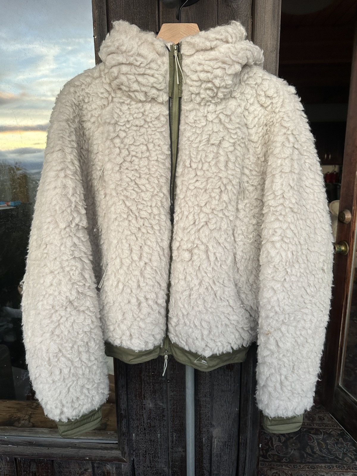 ROA ROA sheep wool beige fleece jacket Size US S / EU 44-46 / 1 - 1 Thumbnail