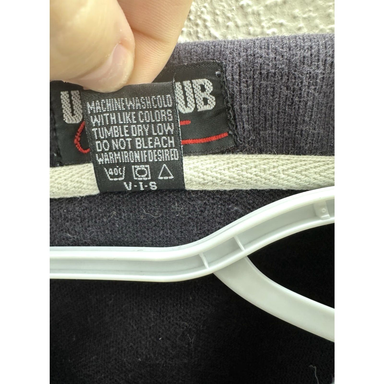 Vintage VINTAGE UltraClub Polo Shirt Women Regular Size M Blue Short Sleeve Casual Knit 100% Cotton Size M / US 6-8 / IT 42-44 - 4 Thumbnail