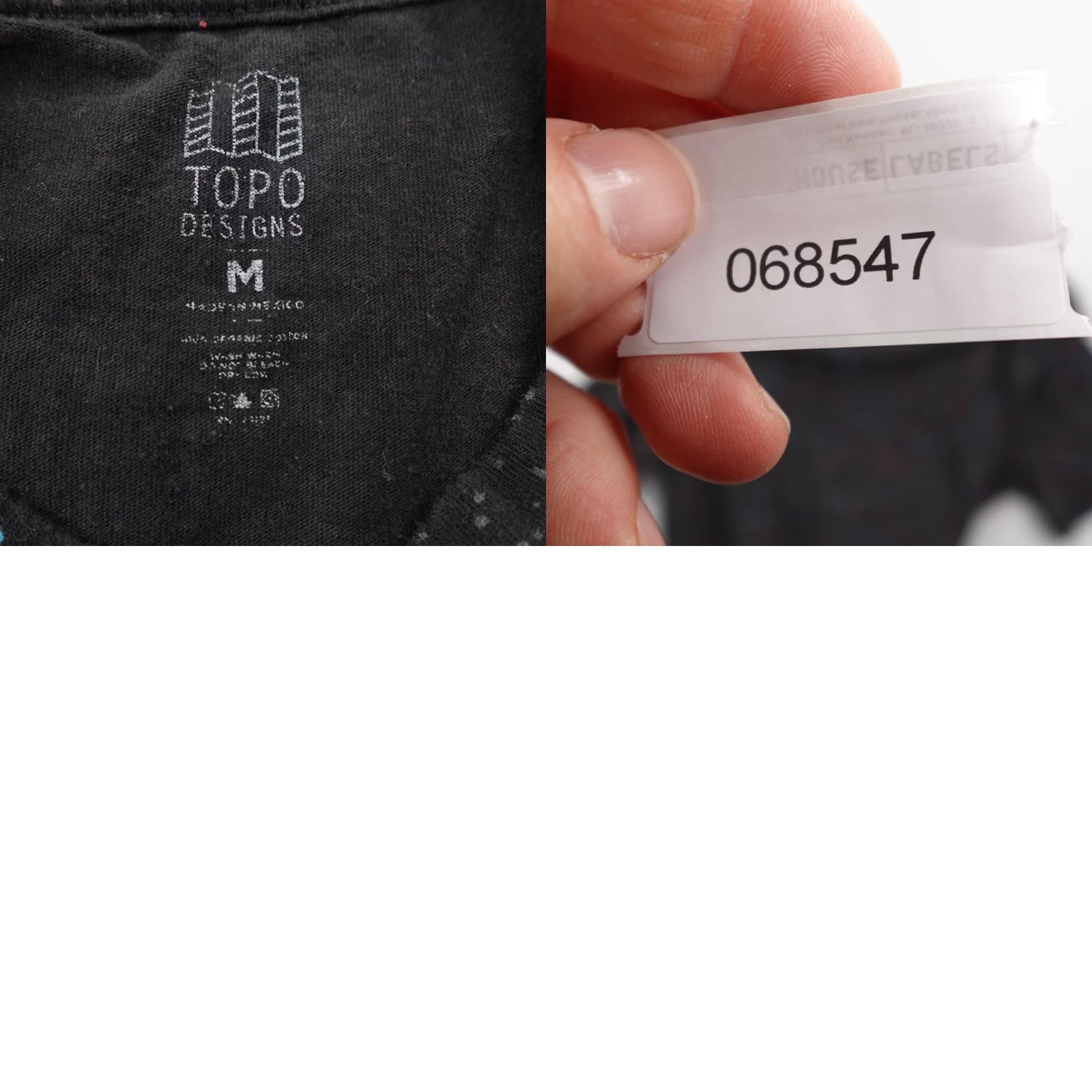 Topo Designs Topo Designs Shirt Mens Medium Black Speckle Cosmos Organic Outdoors Hiking Tee Size US M / EU 48-50 / 2 - 8 Thumbnail