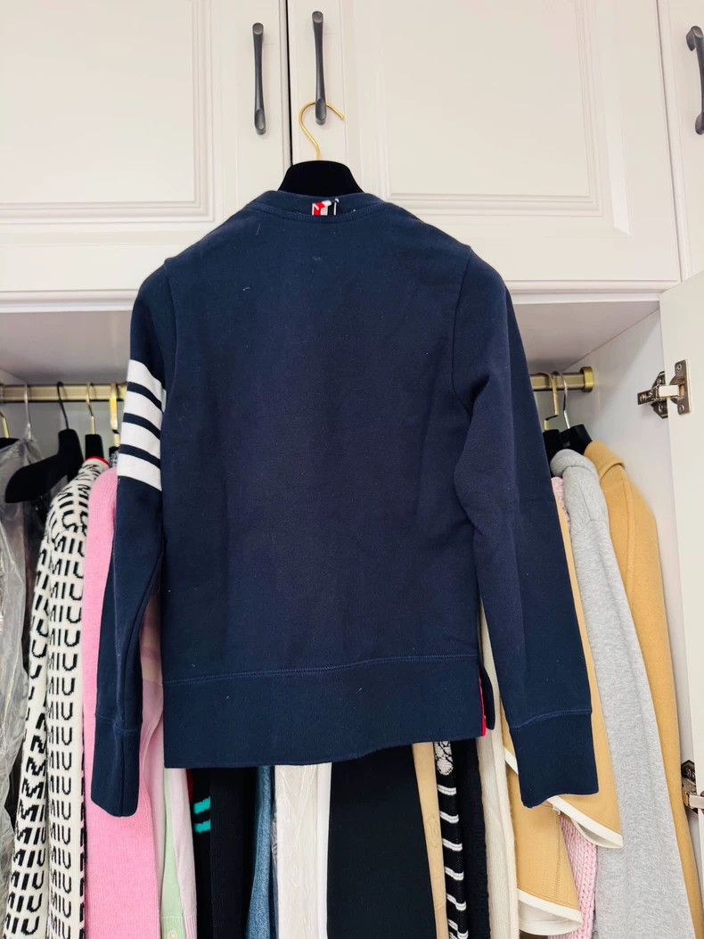 Thom Browne Thom Browne Blue hoodie Size US XS / EU 42 / 0 - 3 Thumbnail